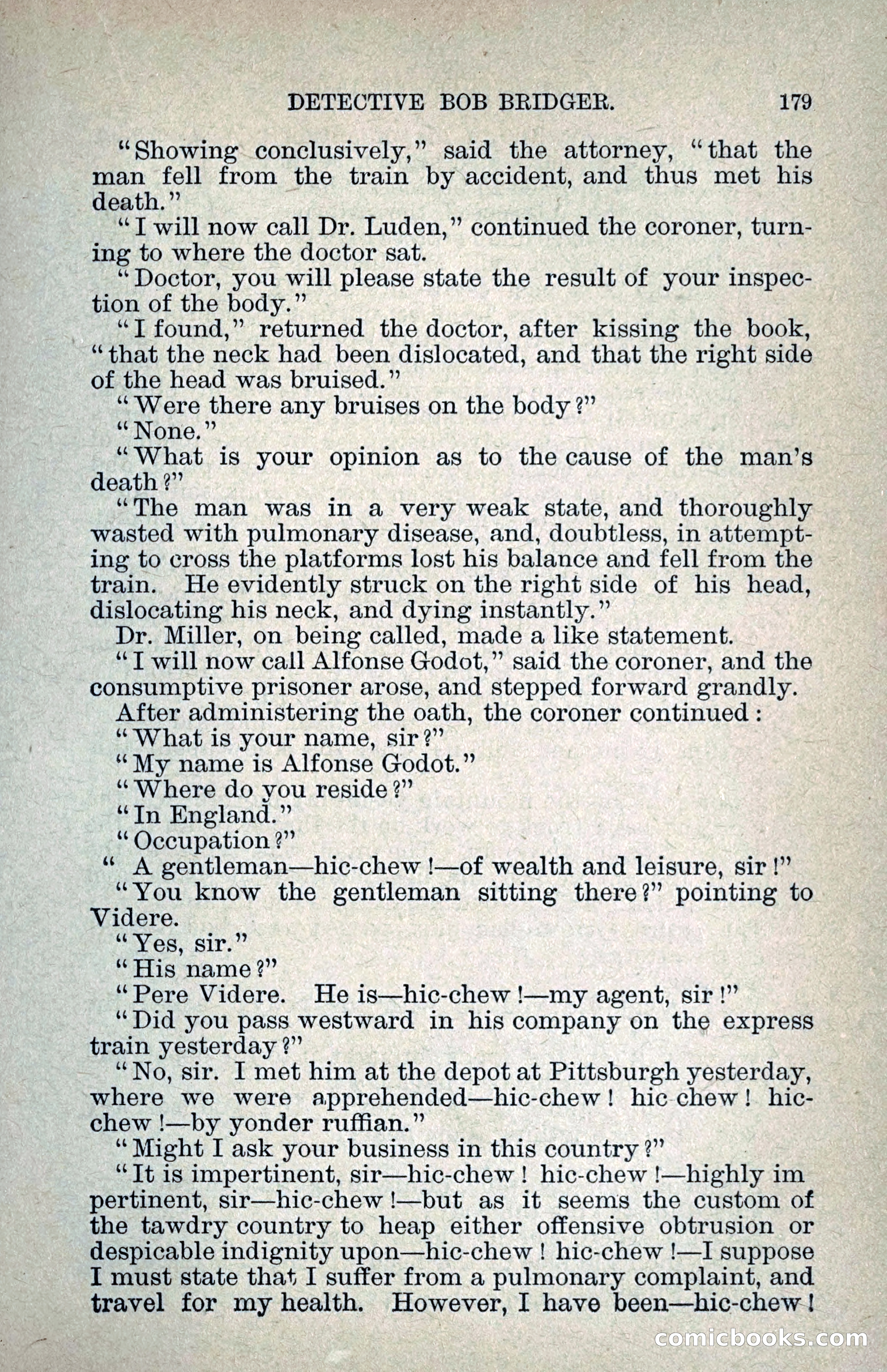 Detective Bob Bridger — page 186 of 263