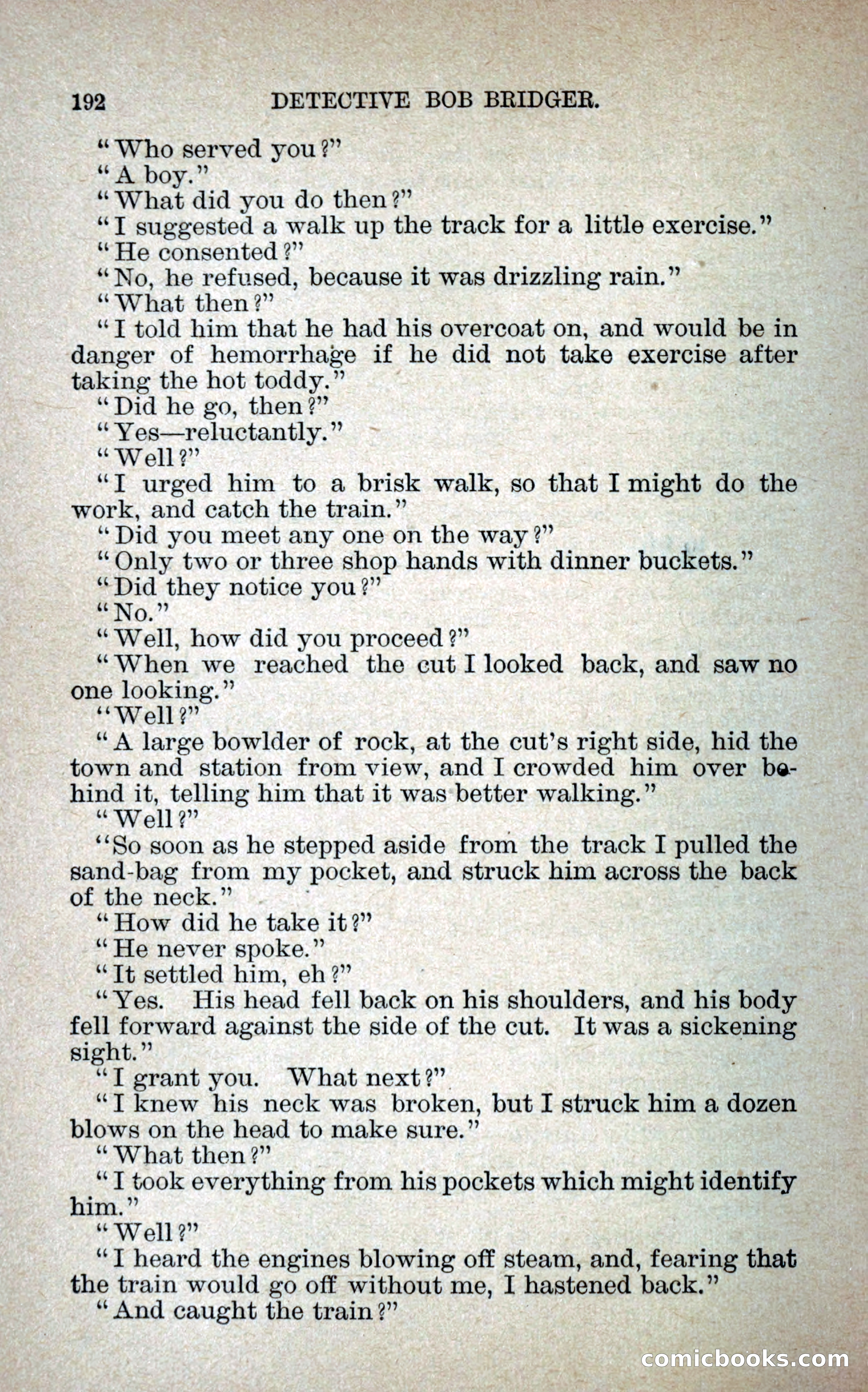 Detective Bob Bridger — page 199 of 263