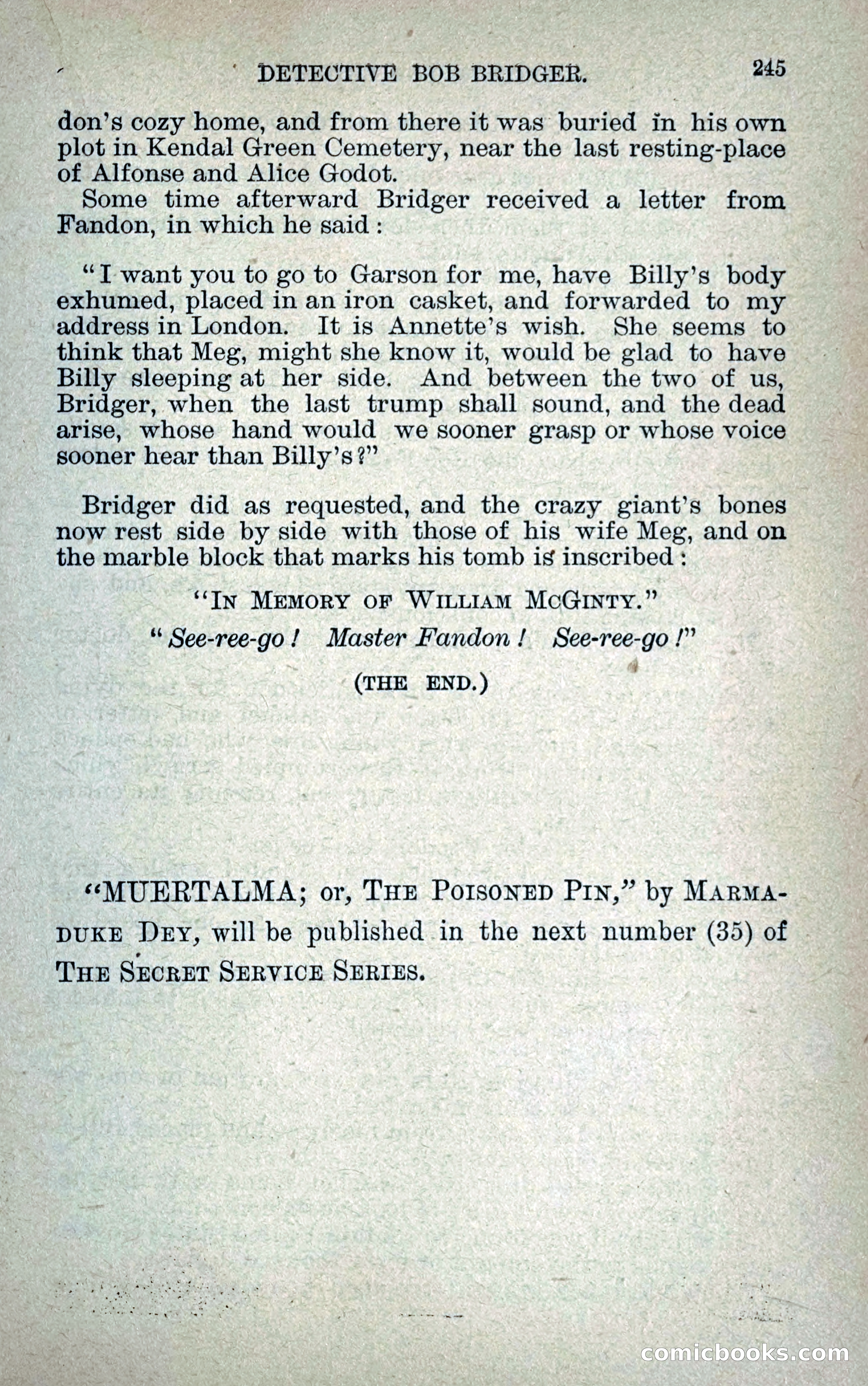Detective Bob Bridger — page 252 of 263
