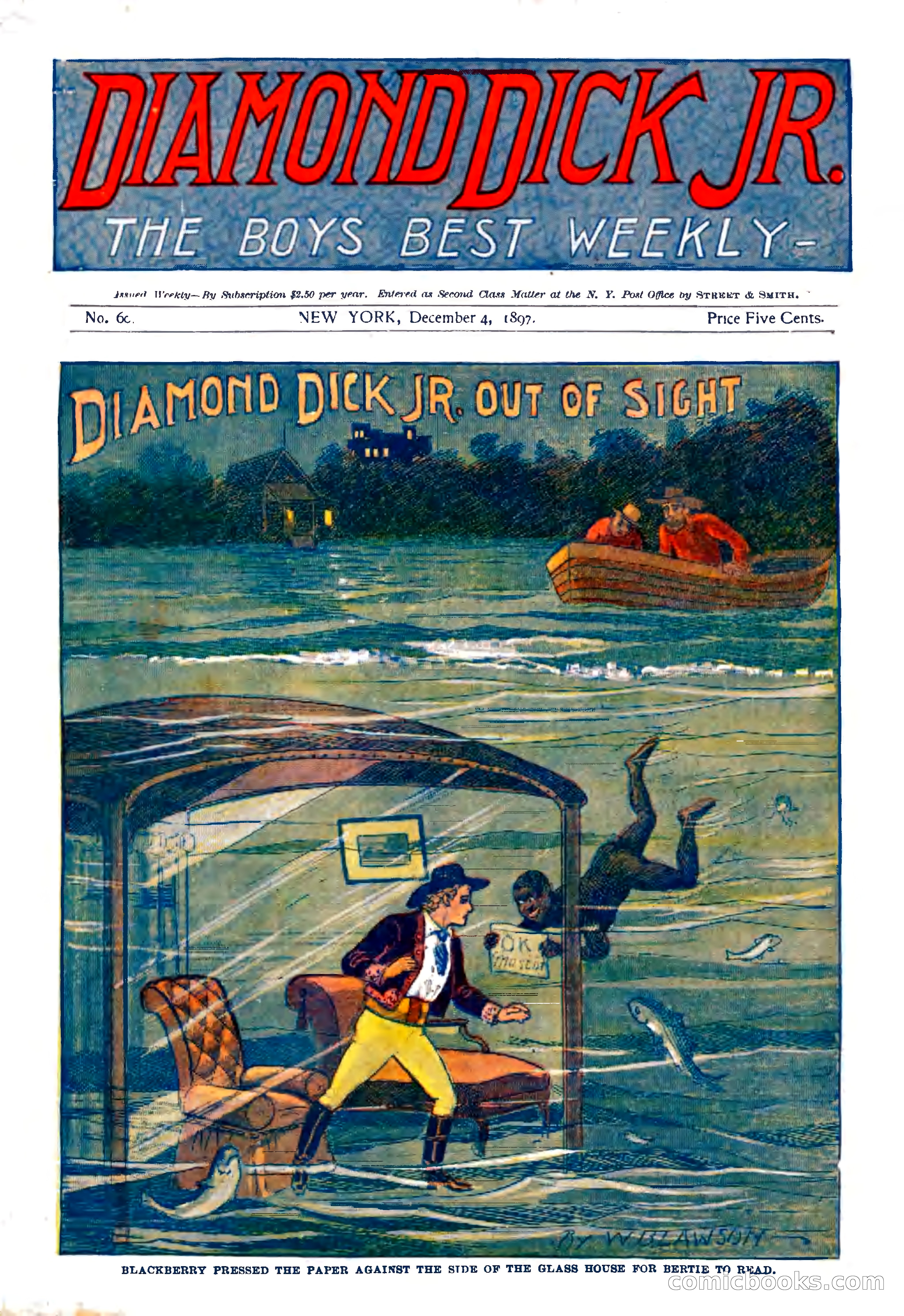 Diamond Dick, Jr.: The Boys' Best Weekly — page 1 of 37