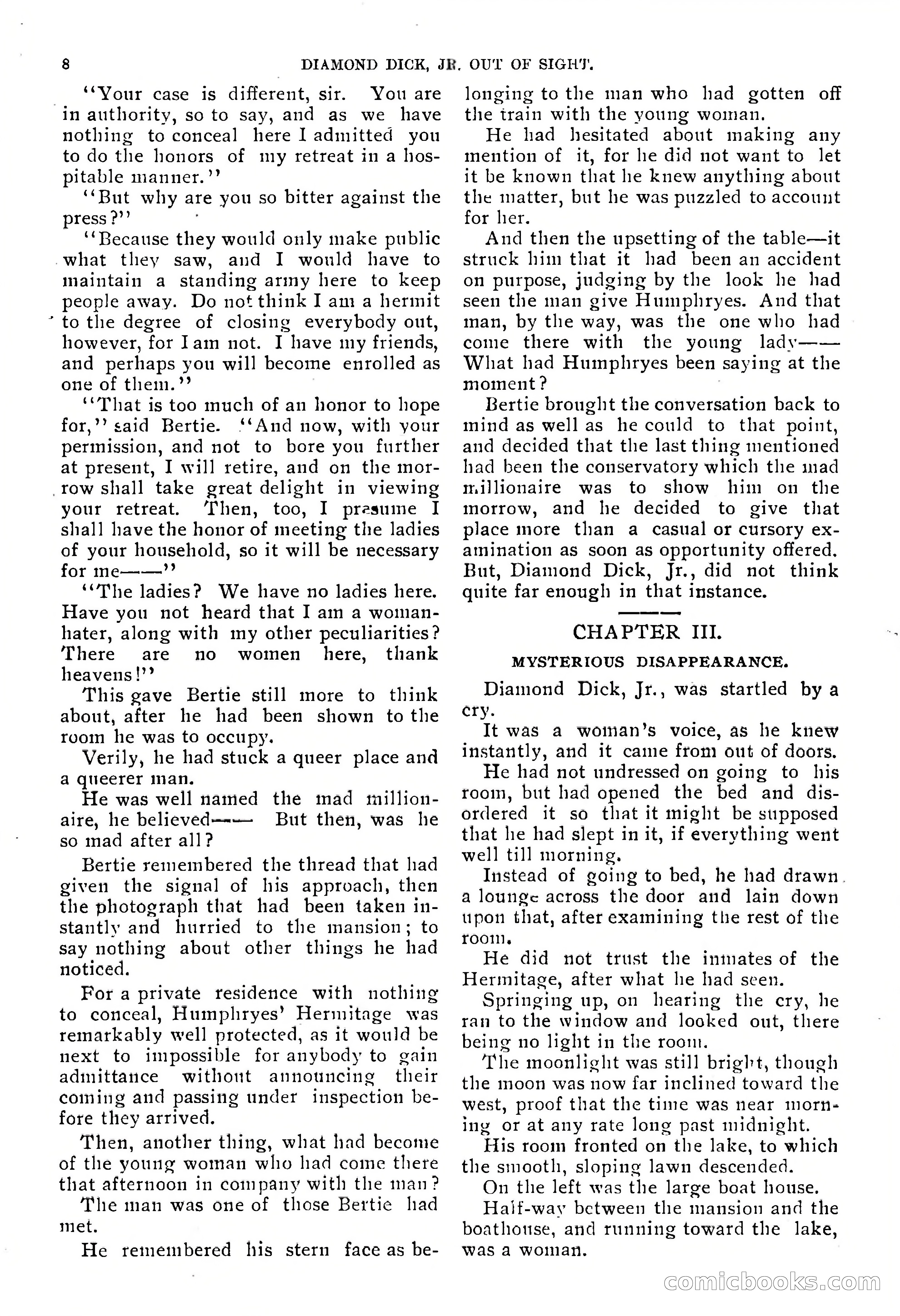 Diamond Dick, Jr.: The Boys' Best Weekly — page 10 of 37