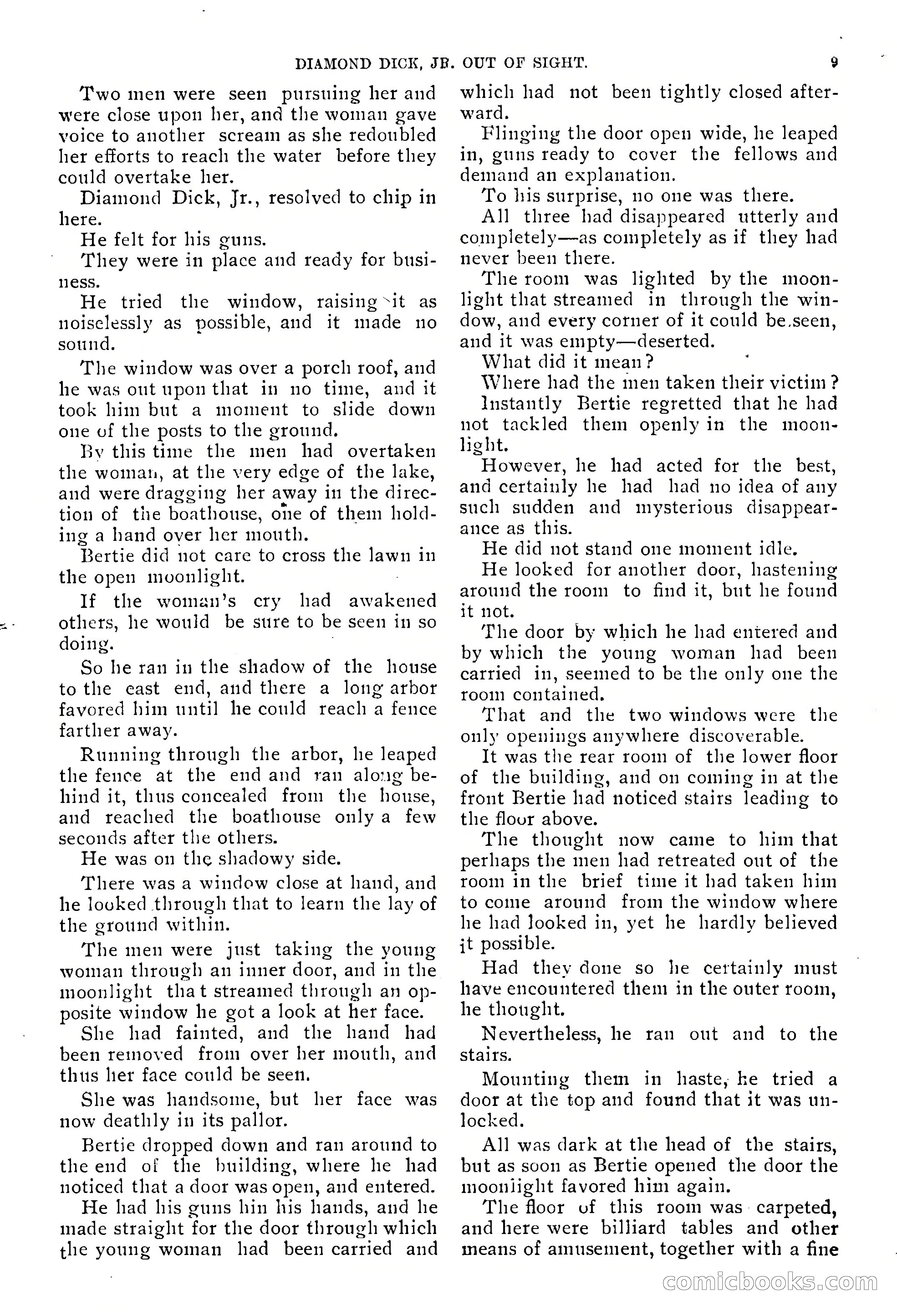 Diamond Dick, Jr.: The Boys' Best Weekly — page 11 of 37