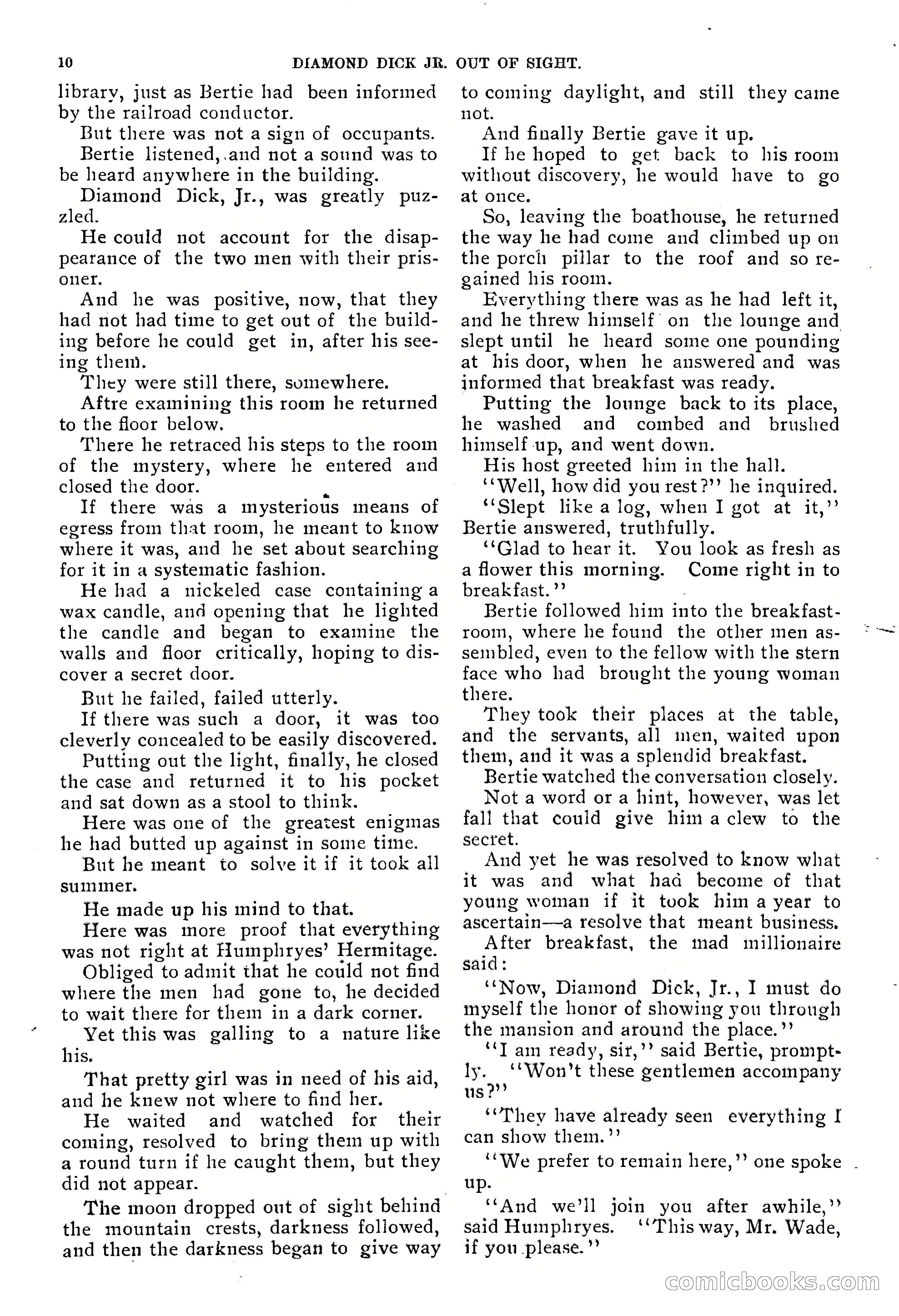Diamond Dick, Jr.: The Boys' Best Weekly — page 12 of 37