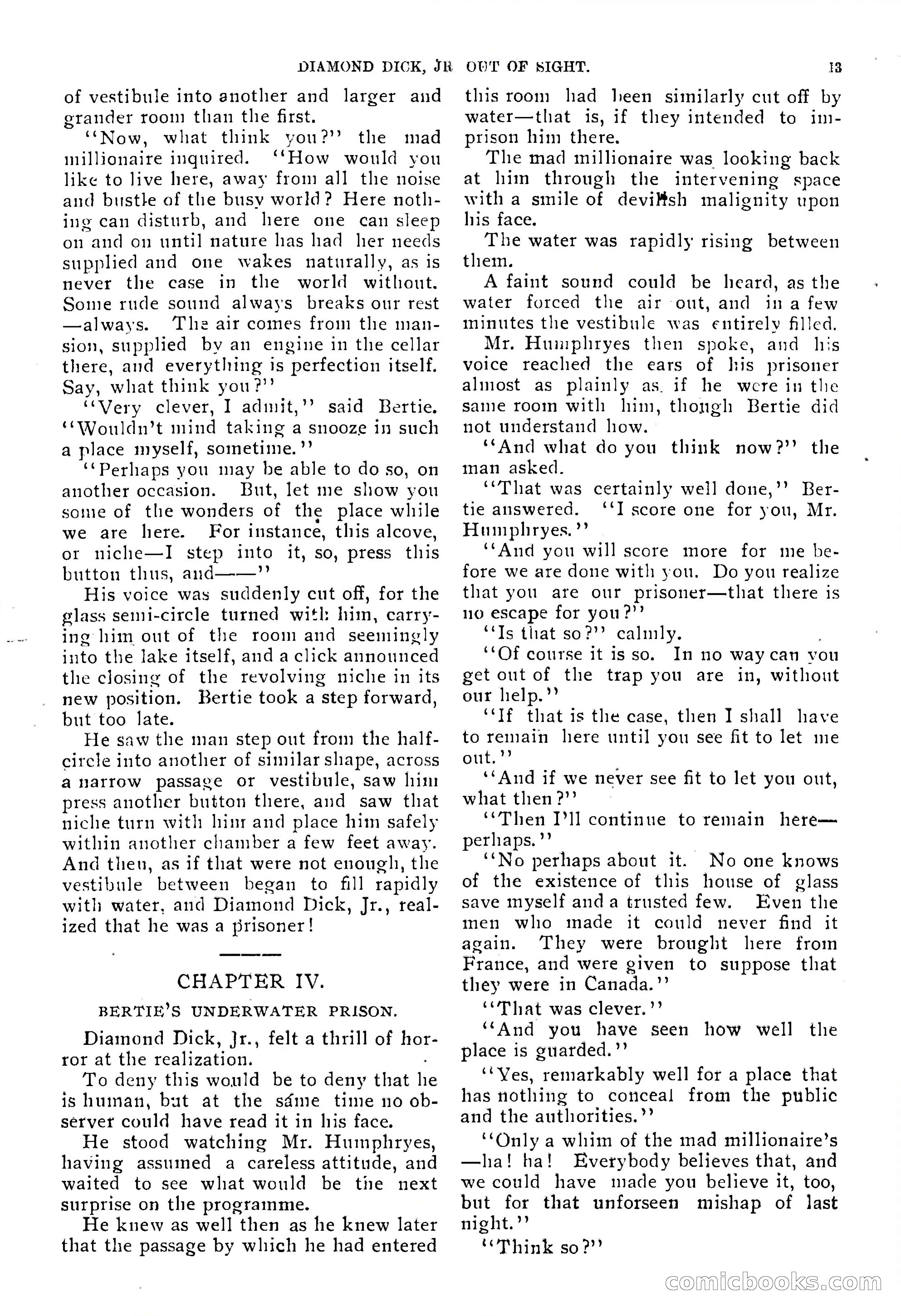 Diamond Dick, Jr.: The Boys' Best Weekly — page 15 of 37