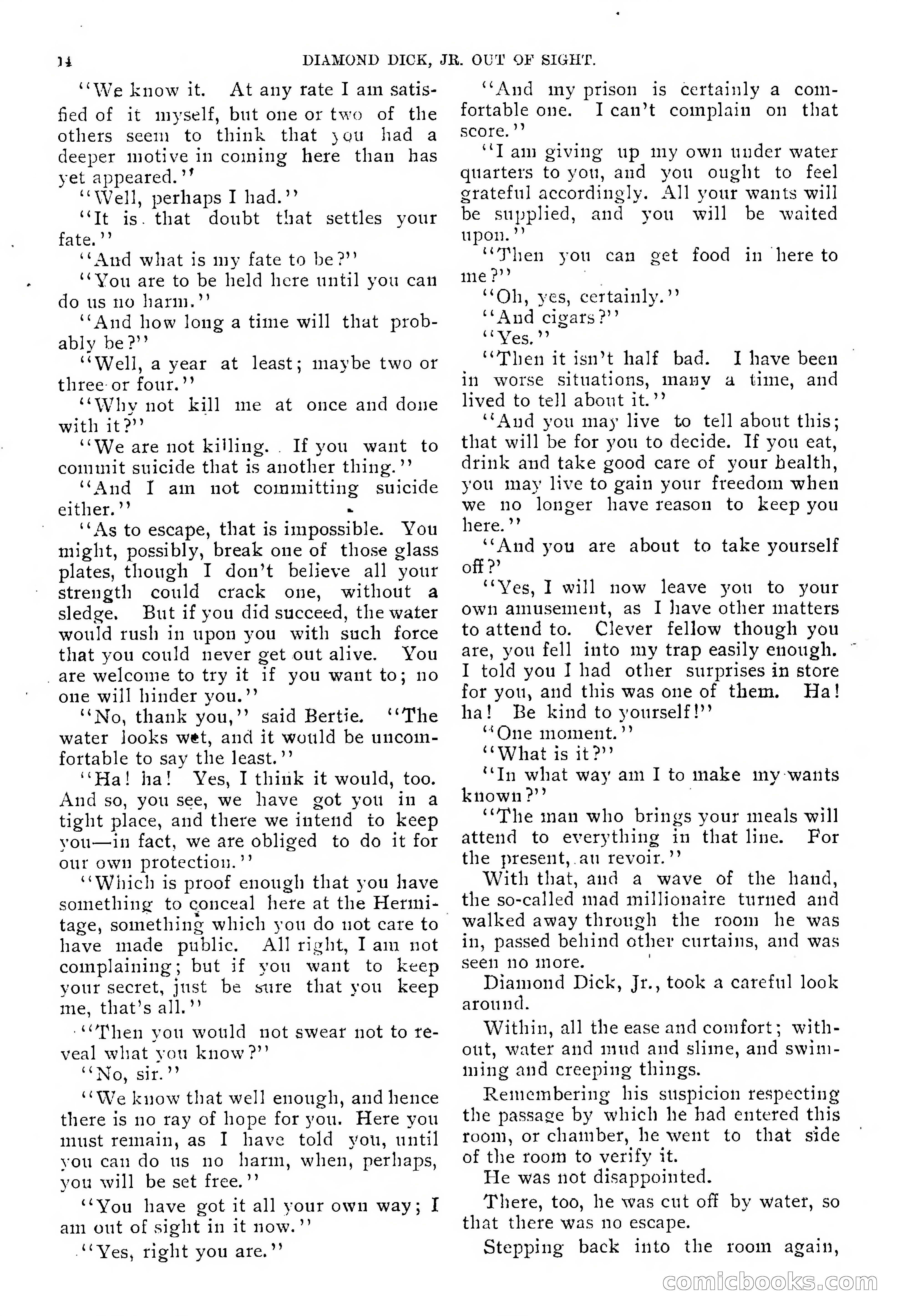 Diamond Dick, Jr.: The Boys' Best Weekly — page 16 of 37