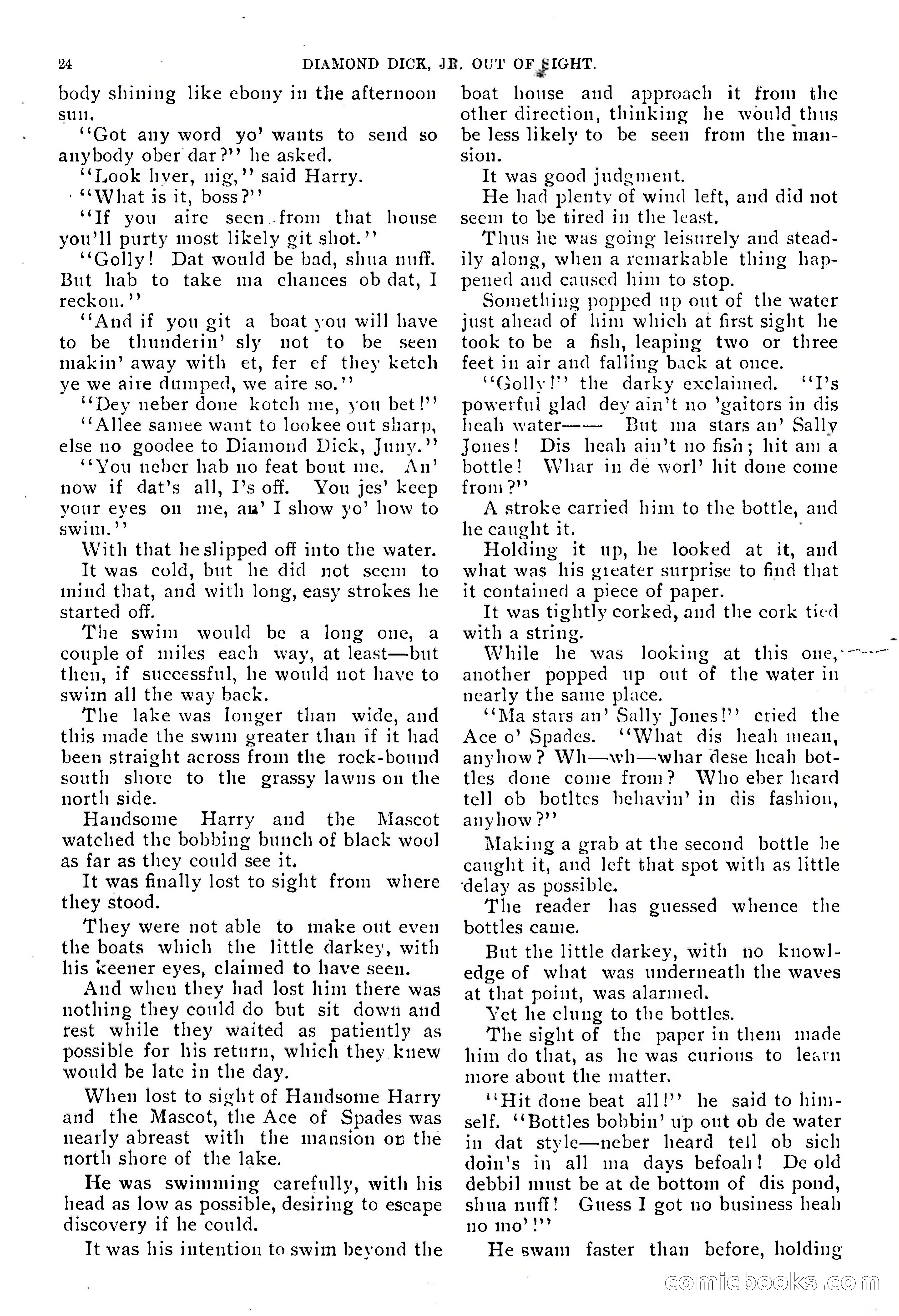 Diamond Dick, Jr.: The Boys' Best Weekly — page 26 of 37