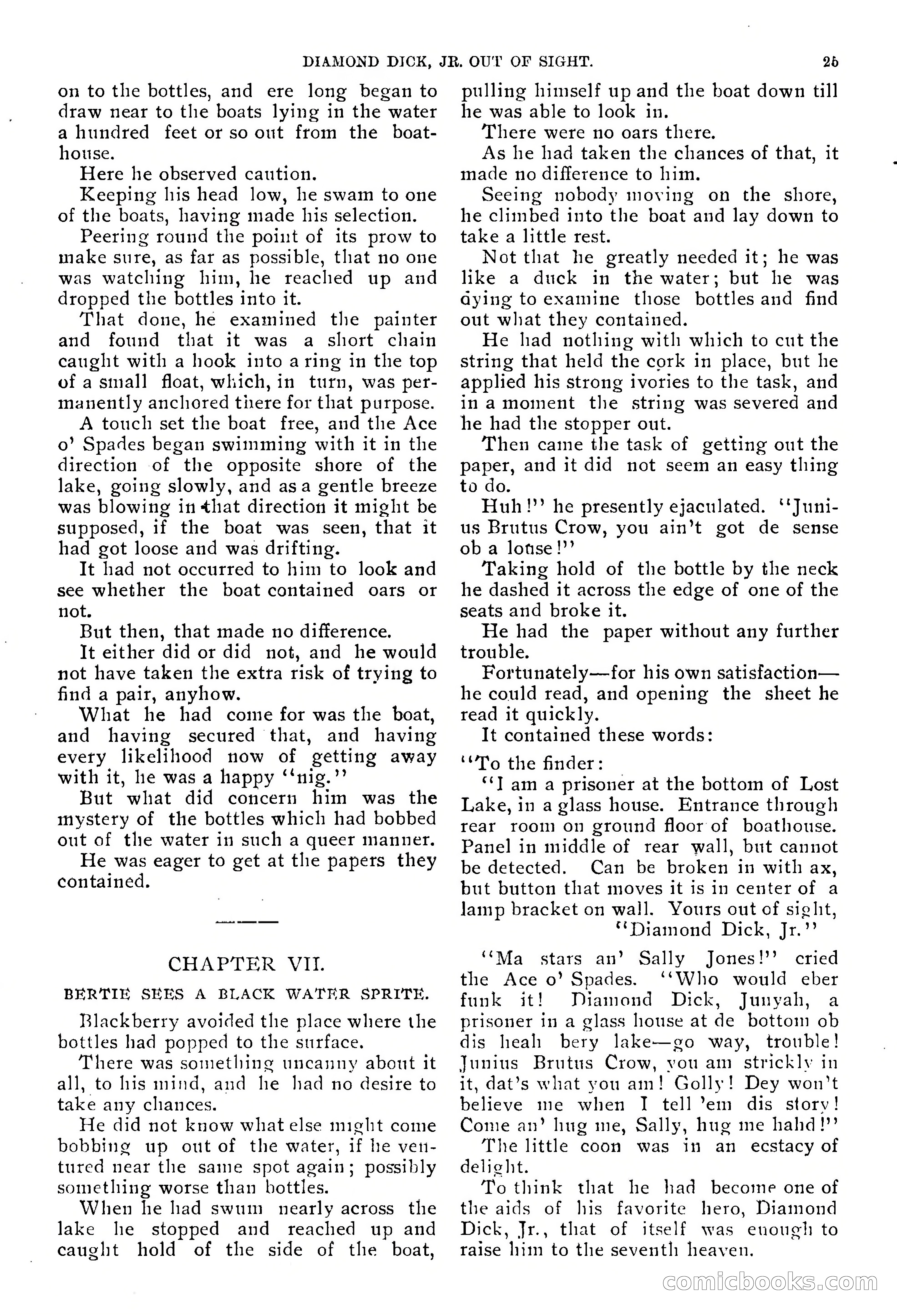 Diamond Dick, Jr.: The Boys' Best Weekly — page 27 of 37