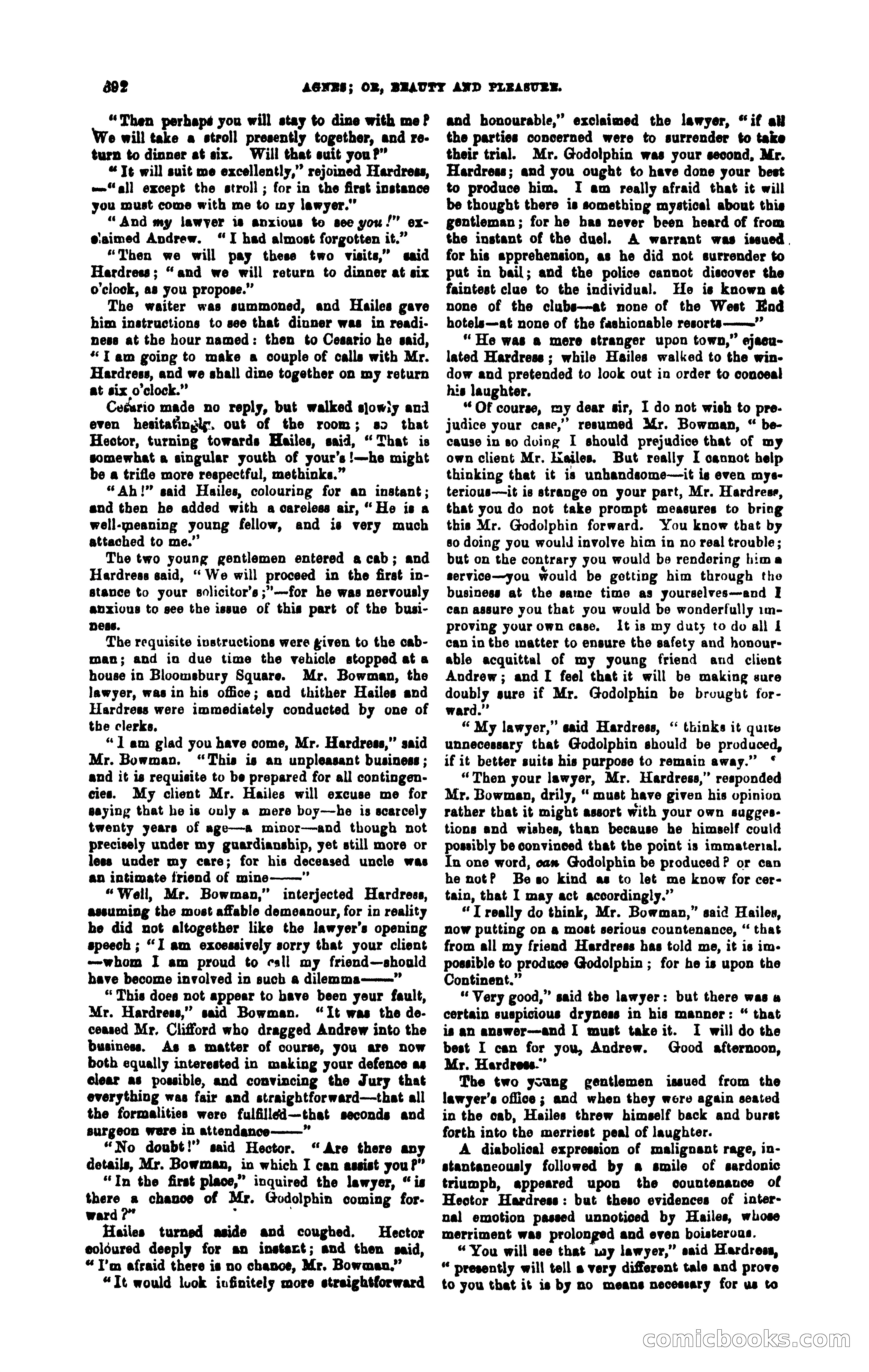 Agnes: A Tale of the Streets — page 38 of 400