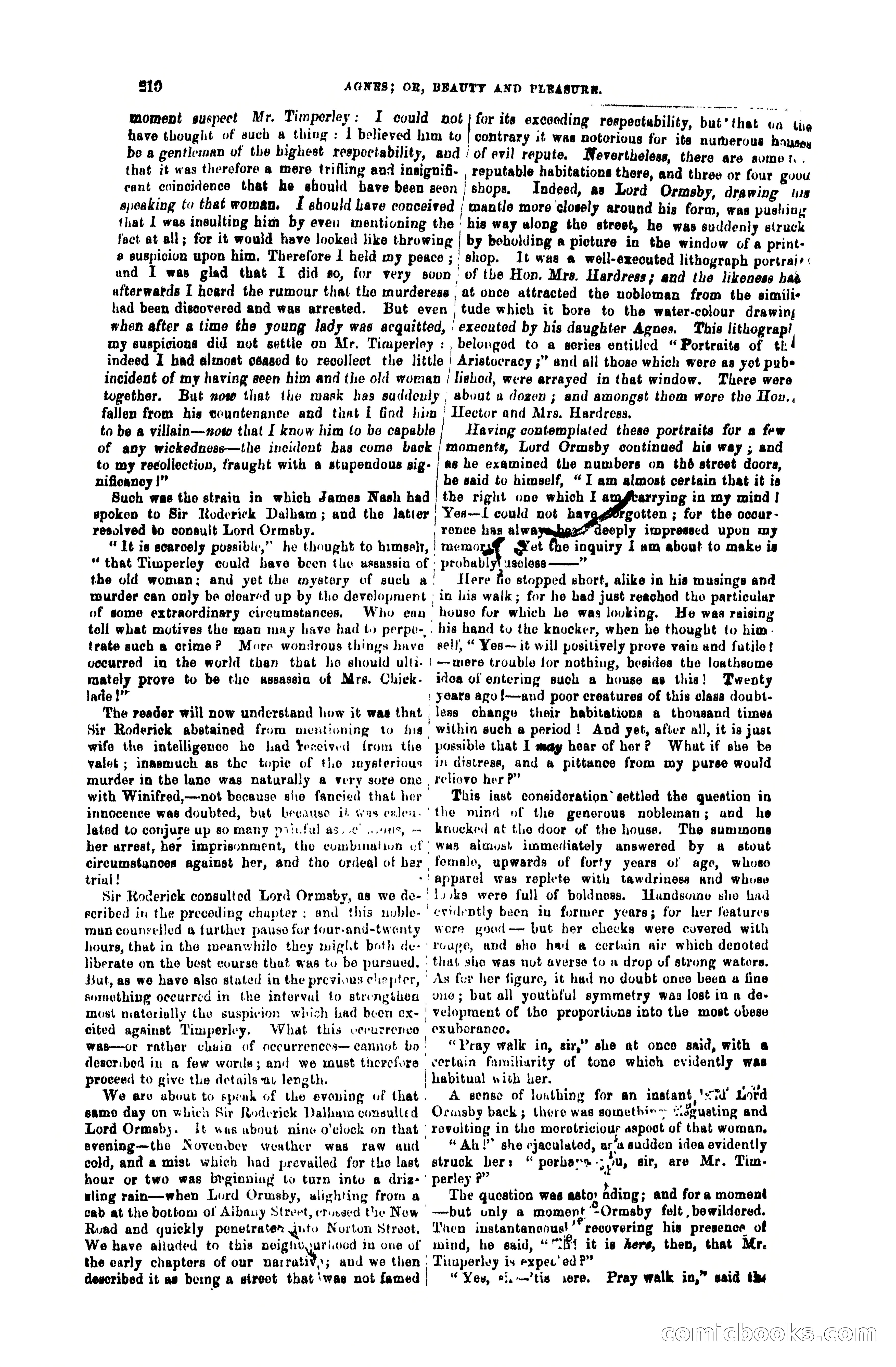 Agnes: A Tale of the Streets — page 261 of 400