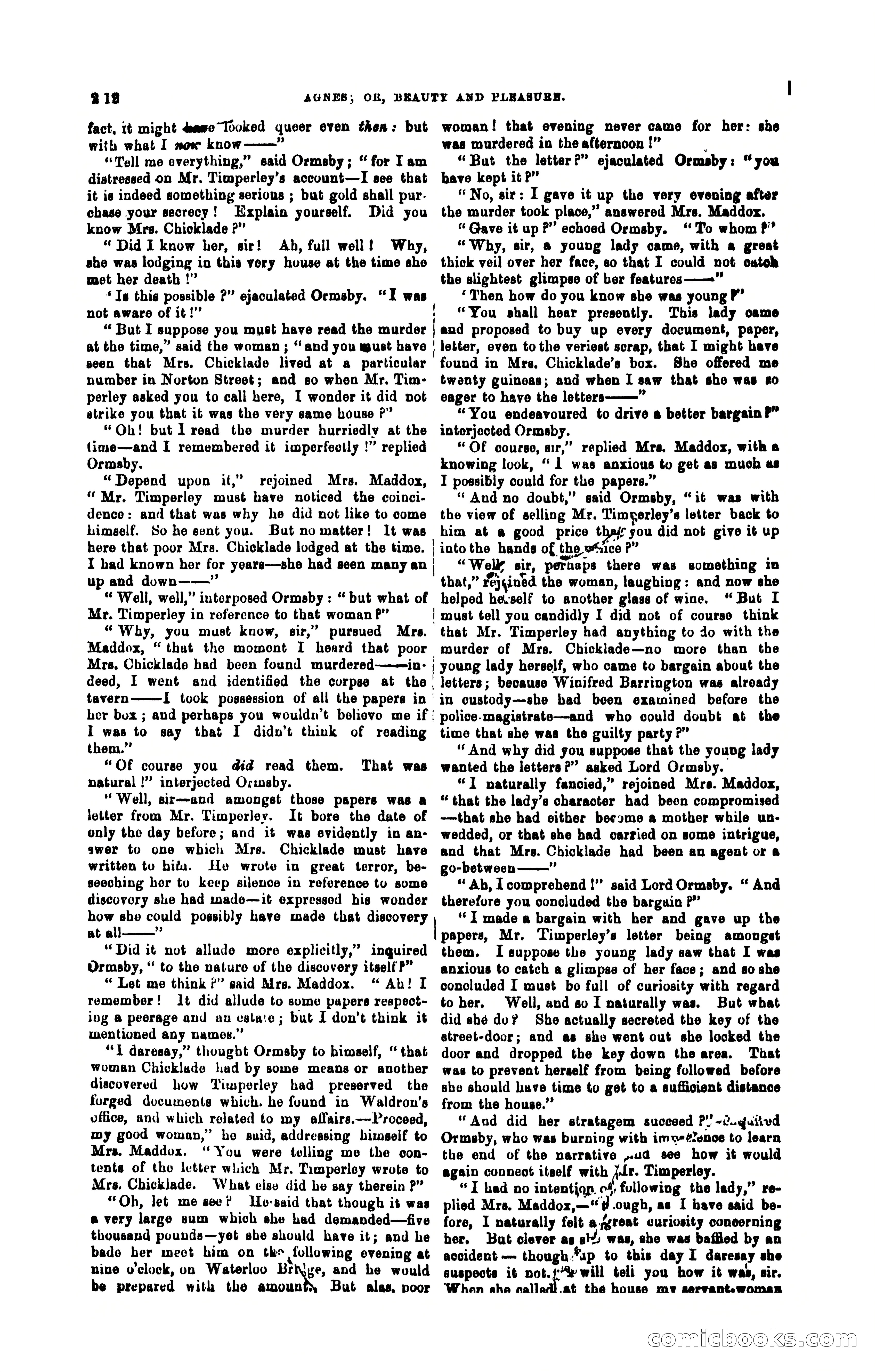 Agnes: A Tale of the Streets — page 263 of 400
