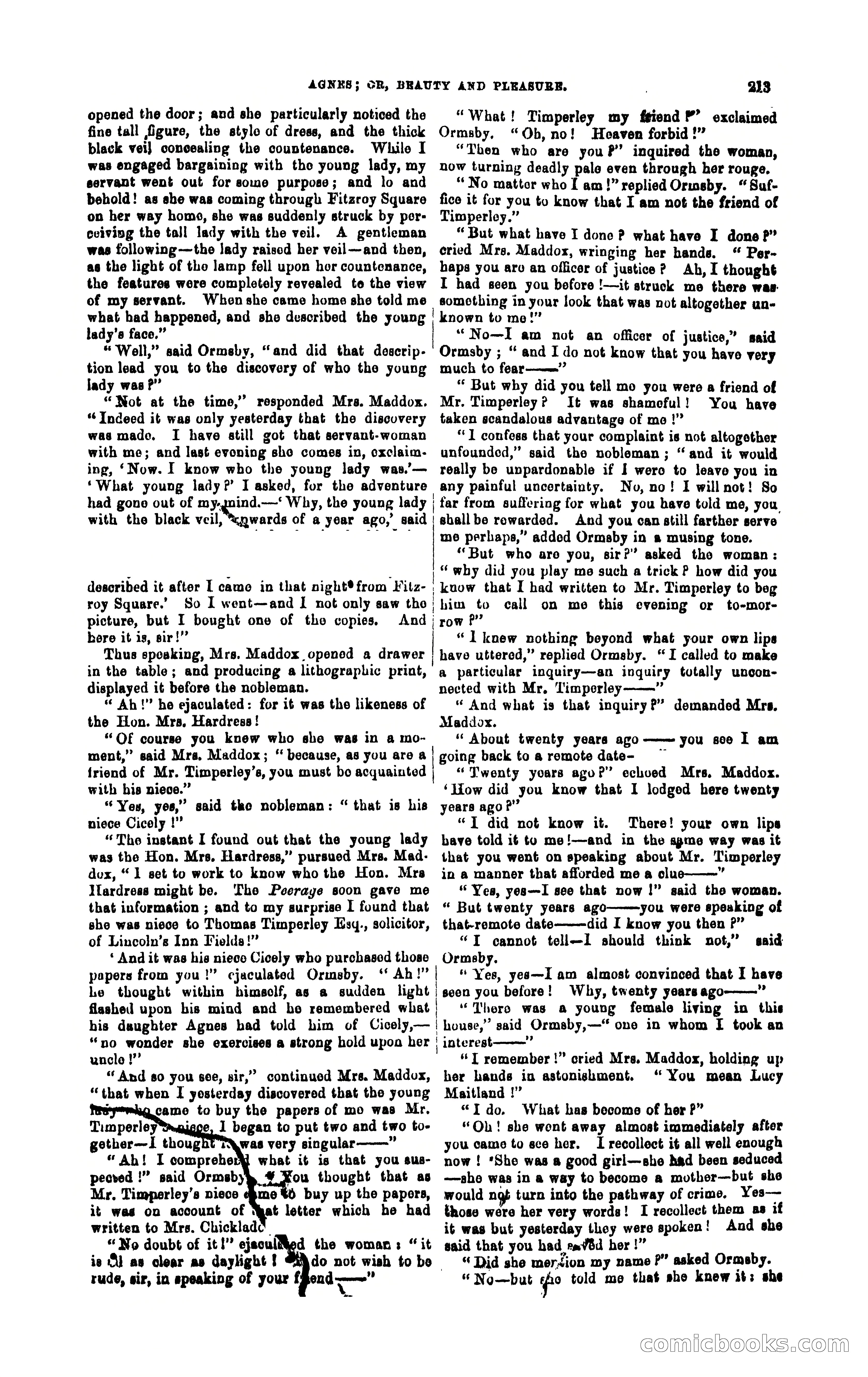 Agnes: A Tale of the Streets — page 264 of 400