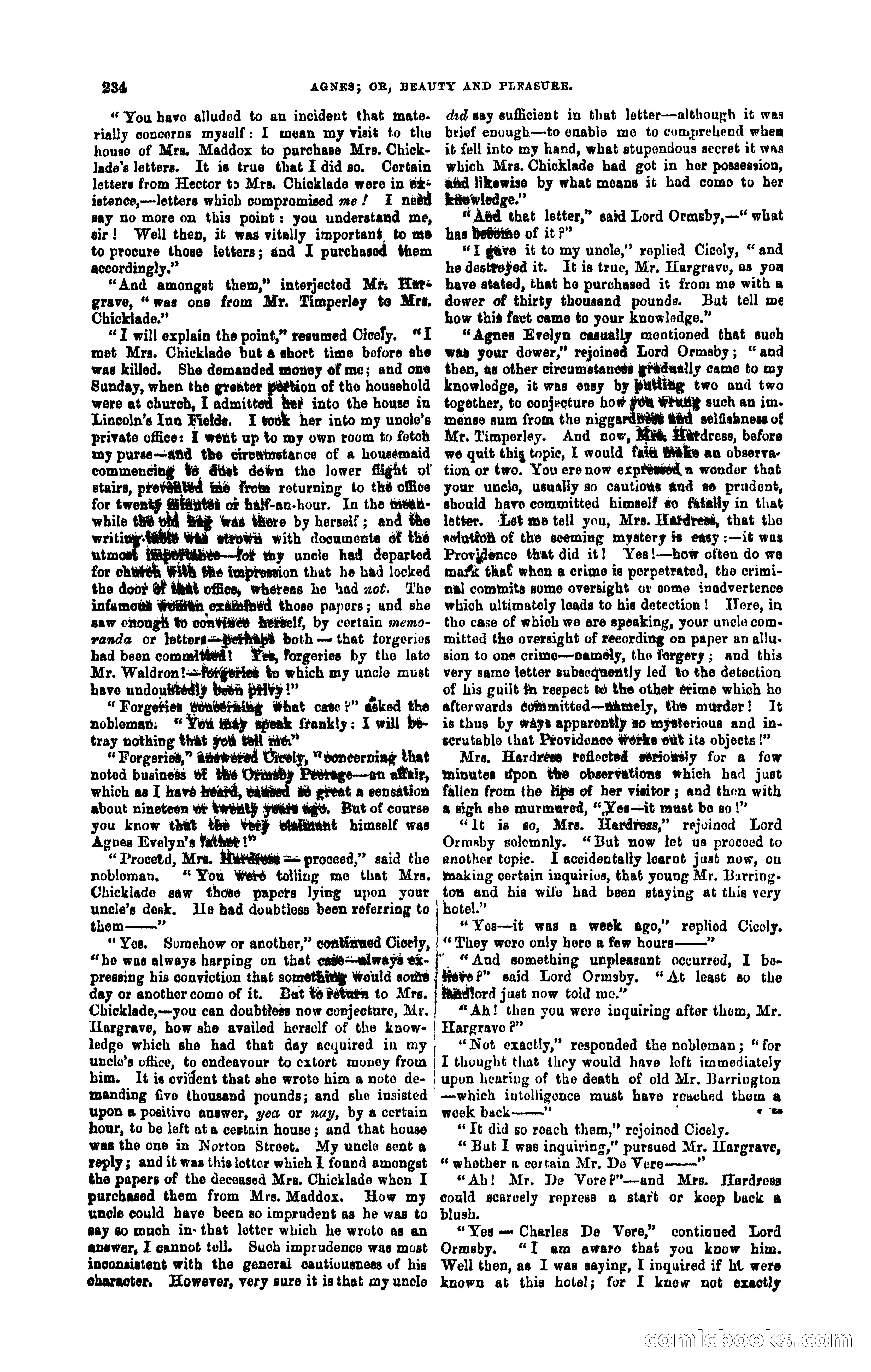 Agnes: A Tale of the Streets — page 285 of 400