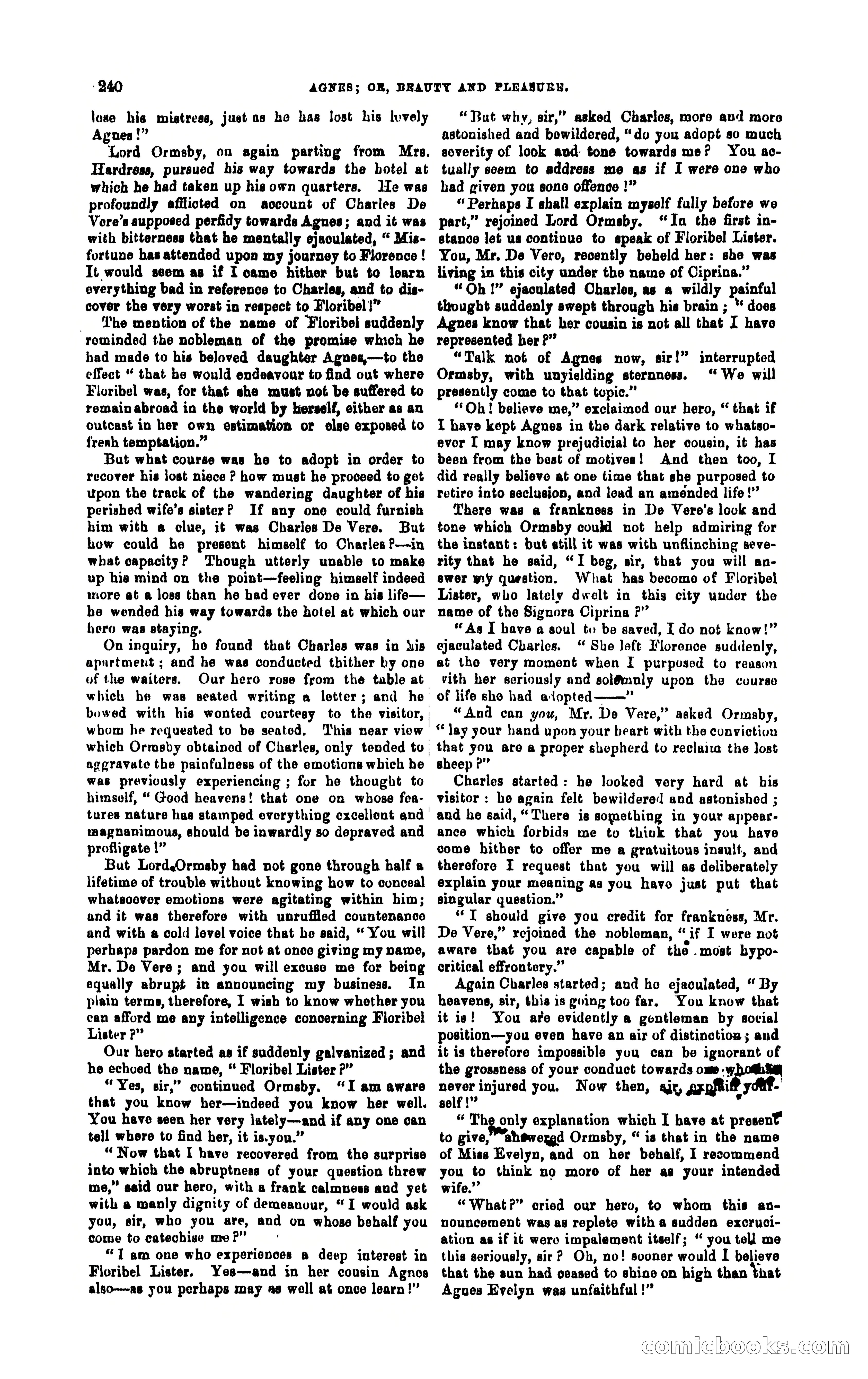 Agnes: A Tale of the Streets — page 291 of 400