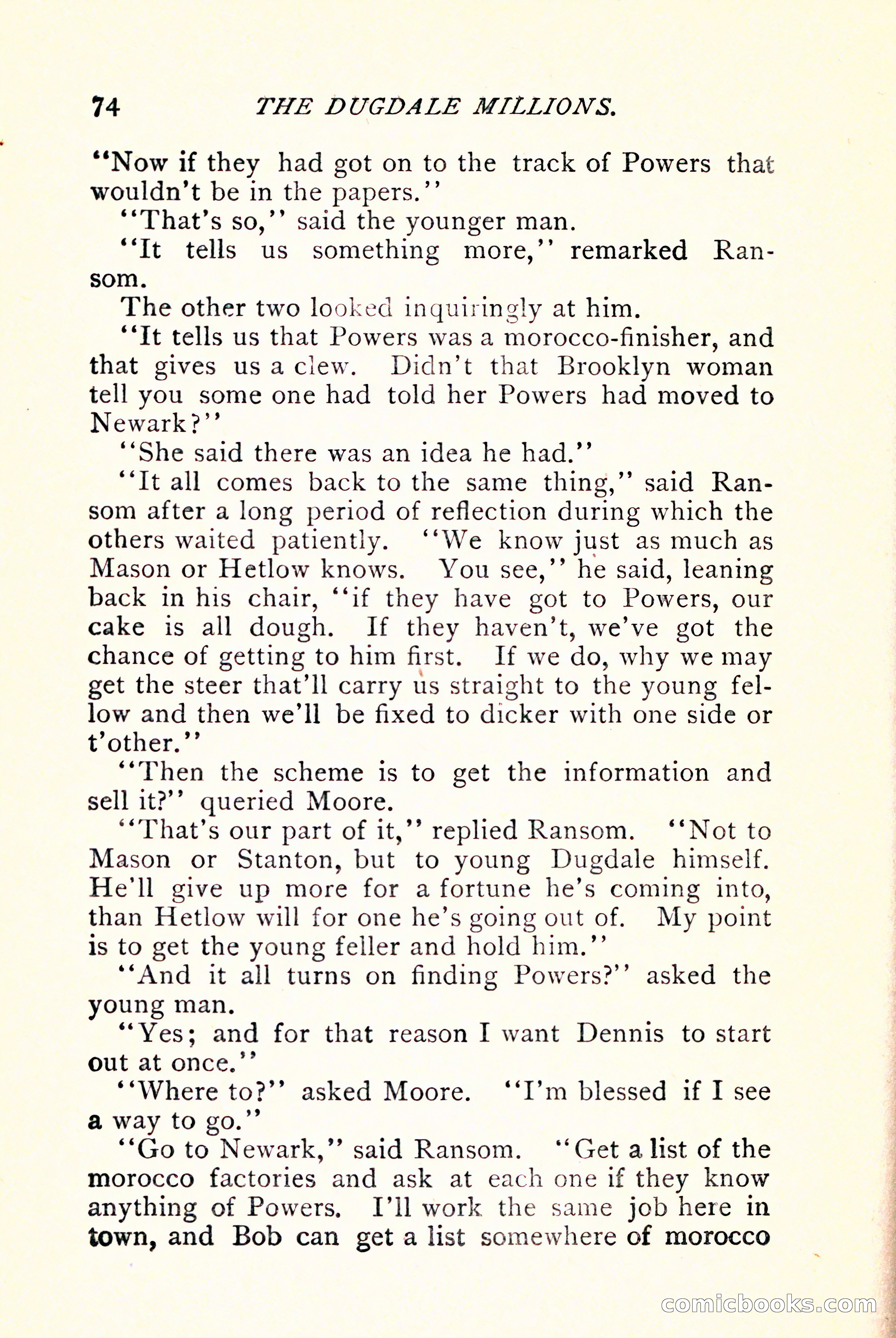 The Dugdale Millions — page 84 of 336