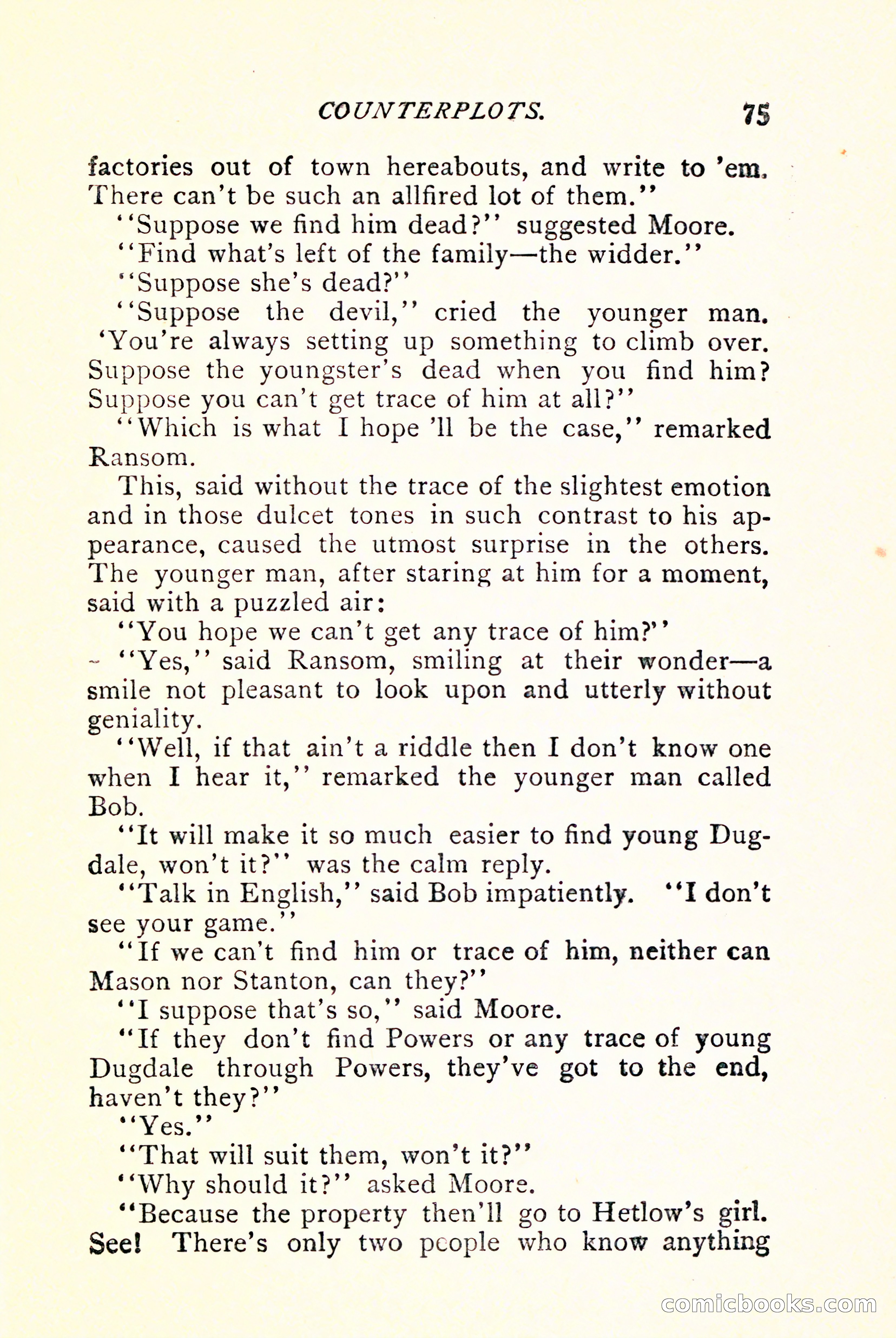 The Dugdale Millions — page 85 of 336