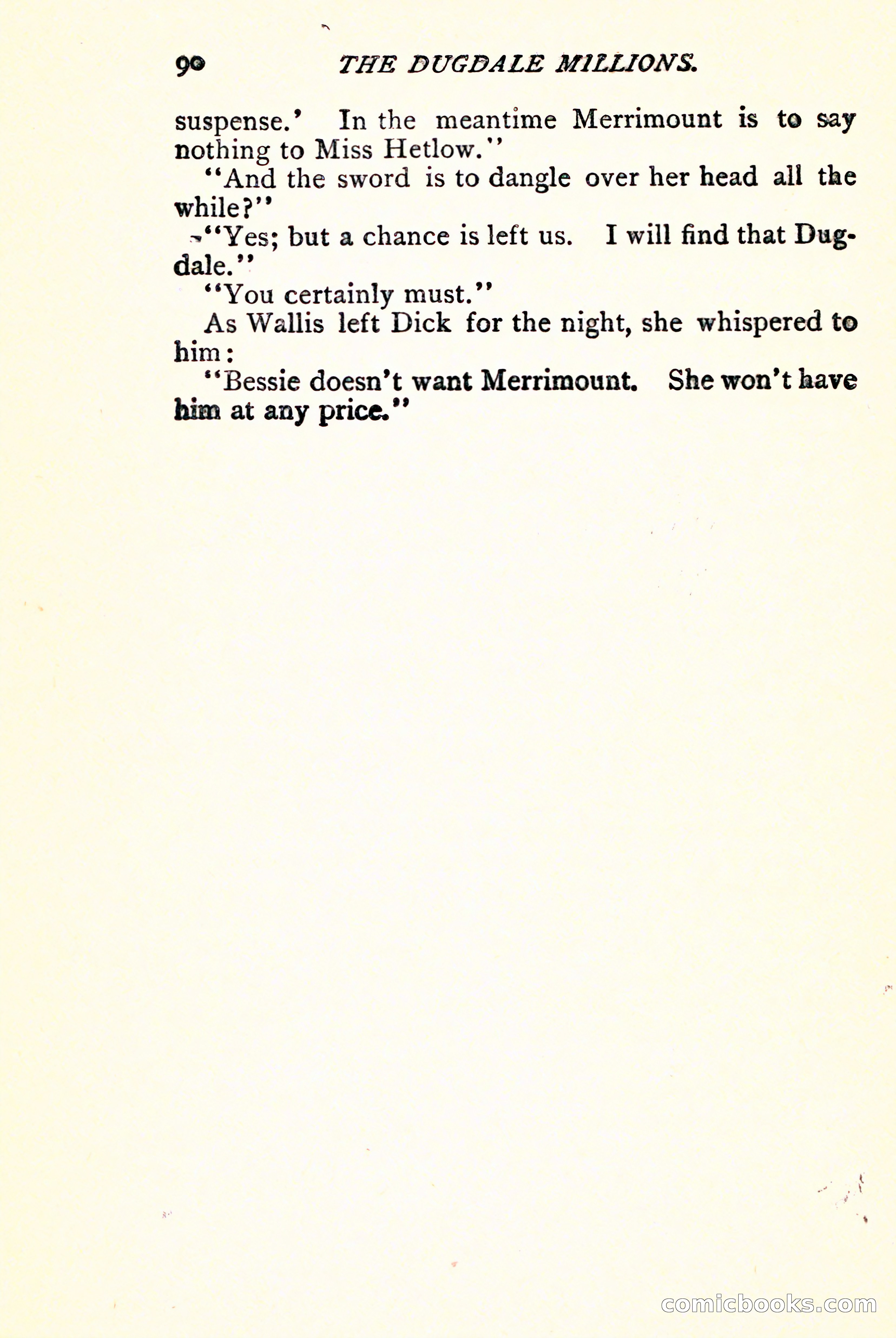 The Dugdale Millions — page 100 of 336