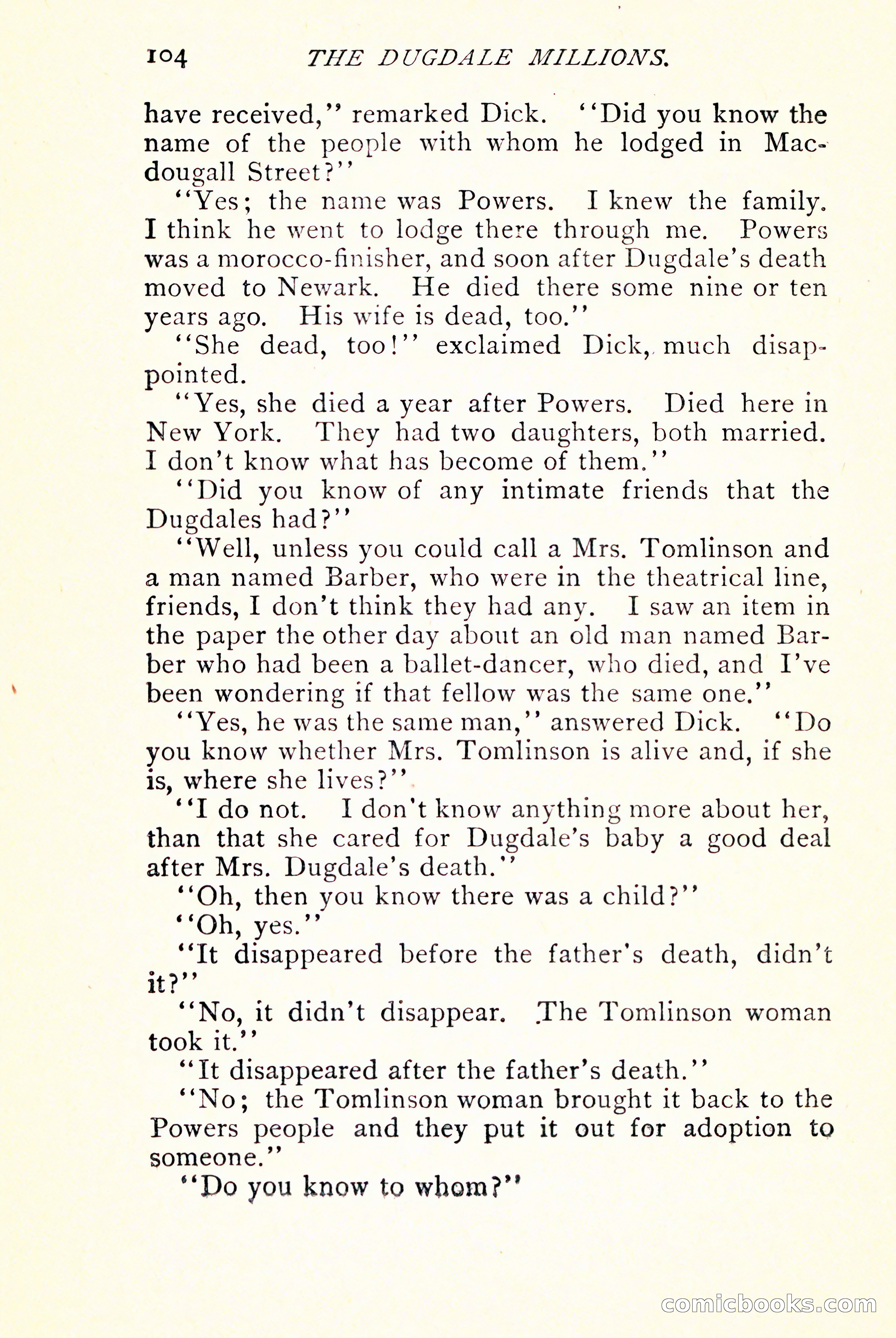 The Dugdale Millions — page 114 of 336