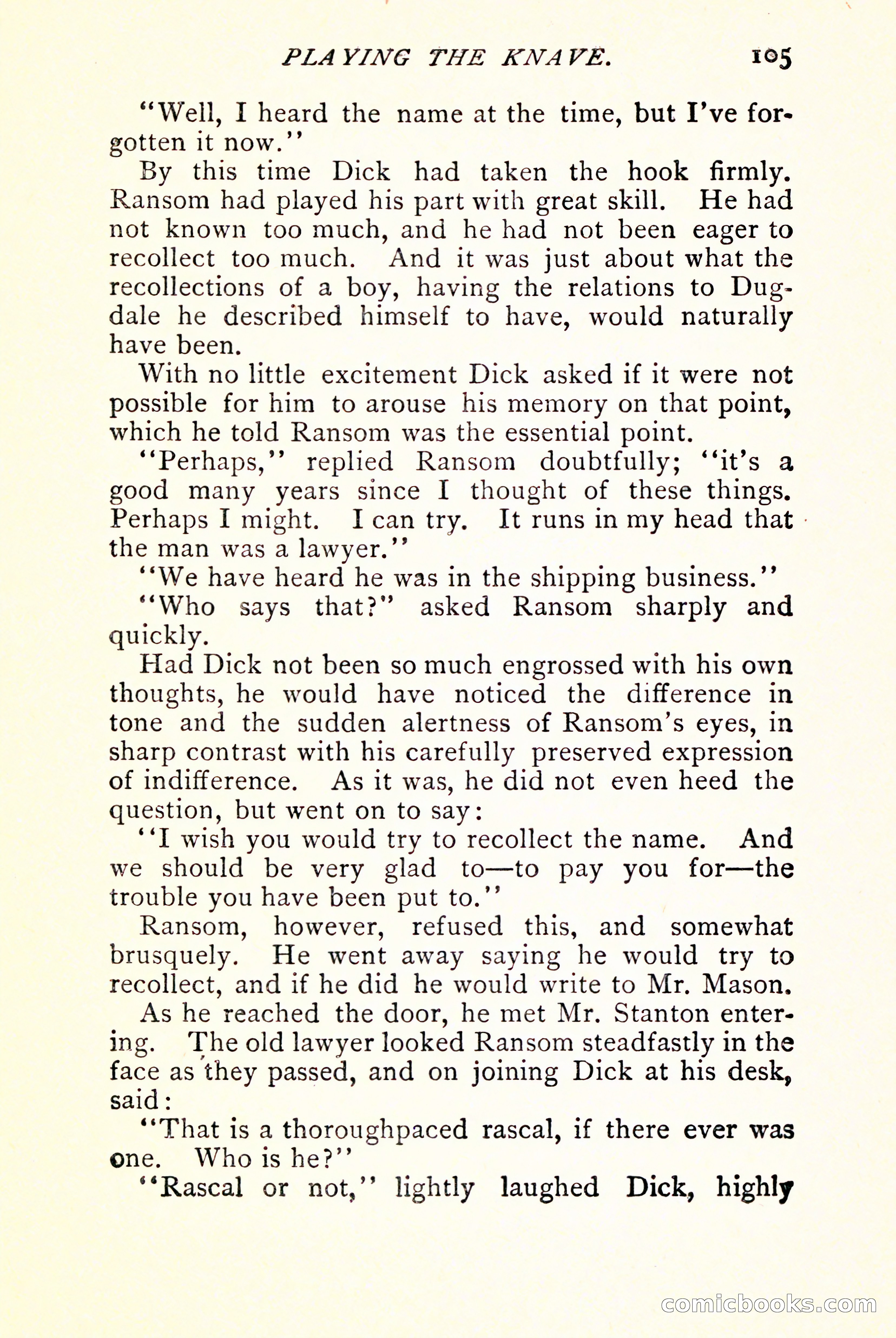 The Dugdale Millions — page 115 of 336