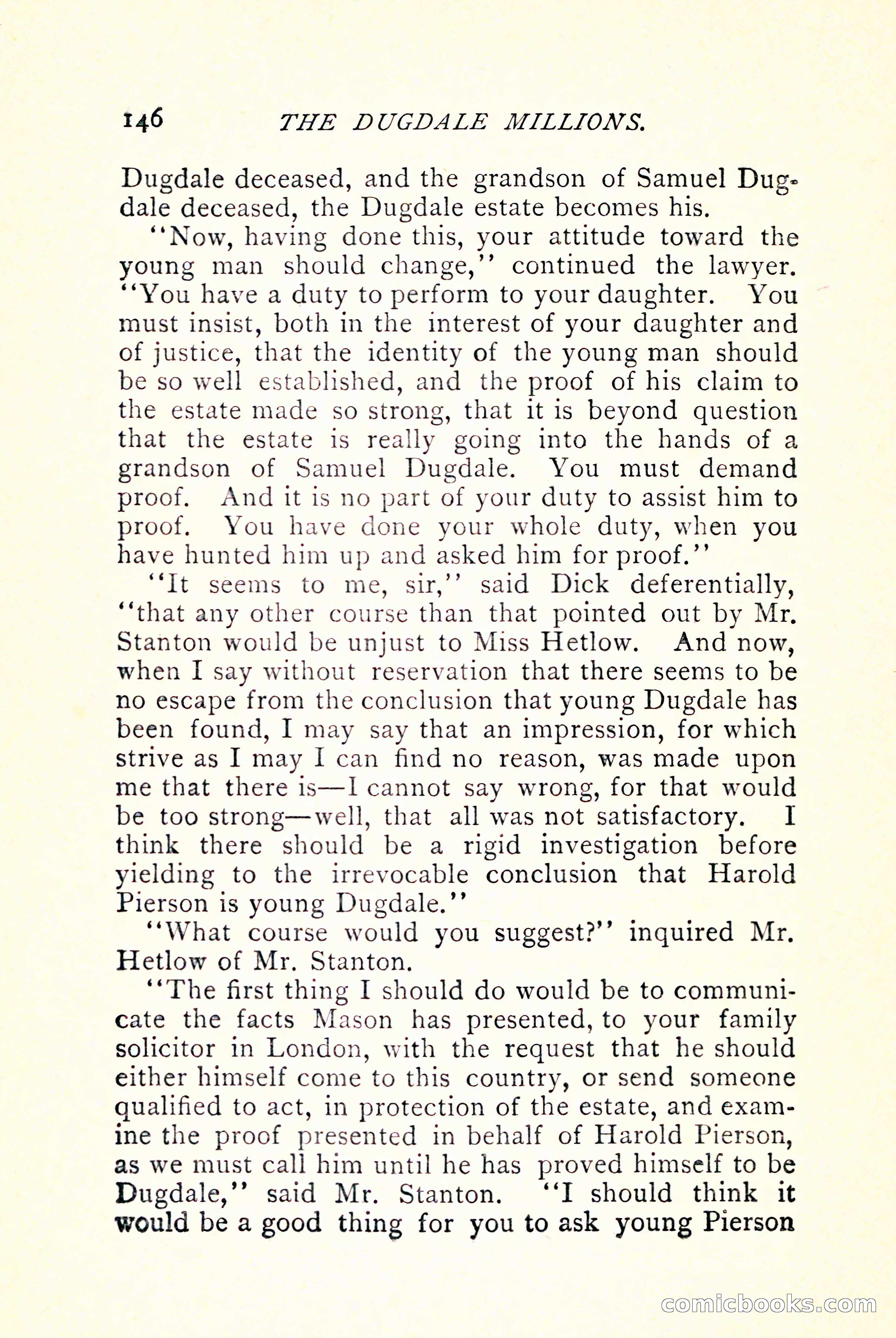 The Dugdale Millions — page 156 of 336