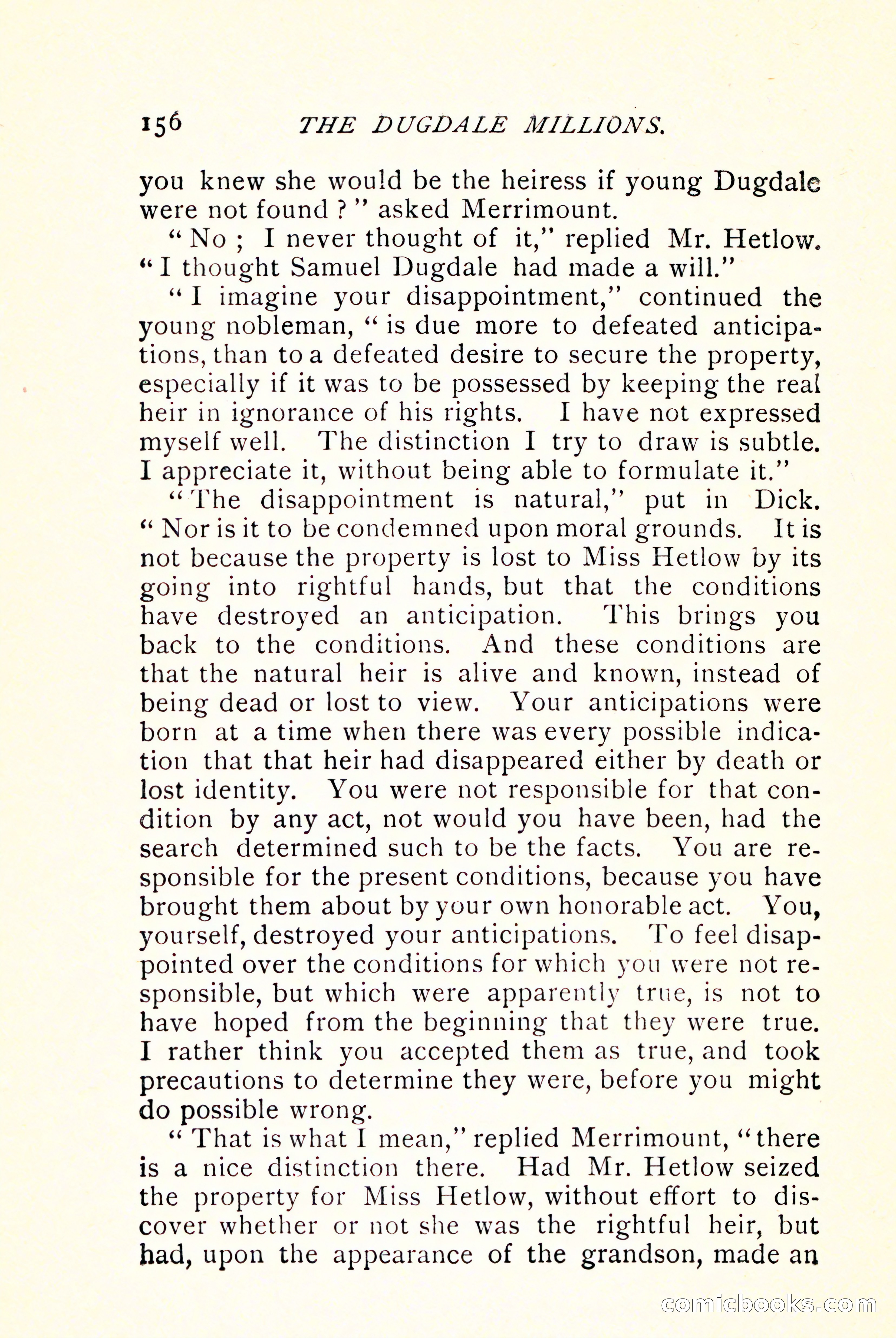 The Dugdale Millions — page 166 of 336