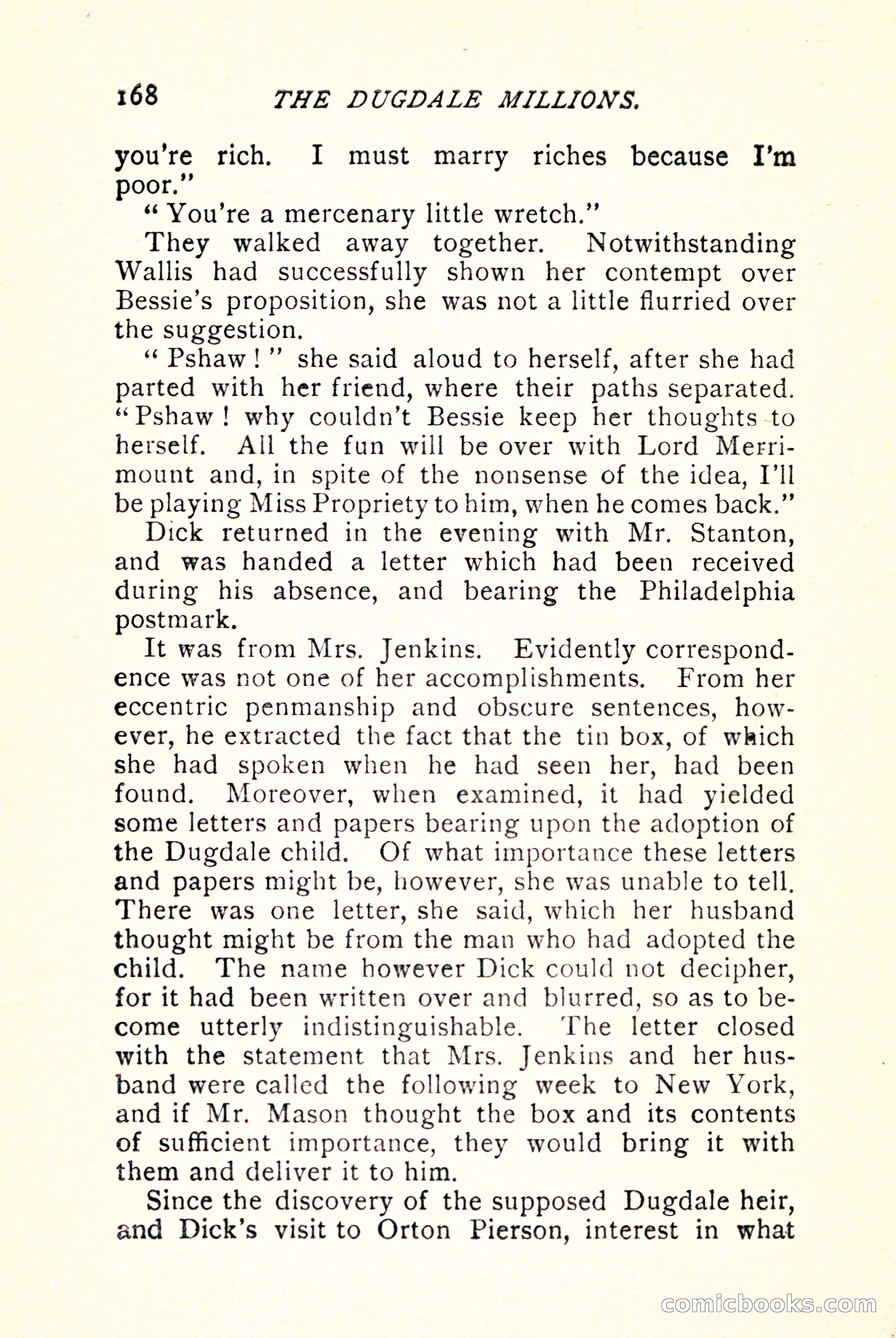 The Dugdale Millions — page 178 of 336