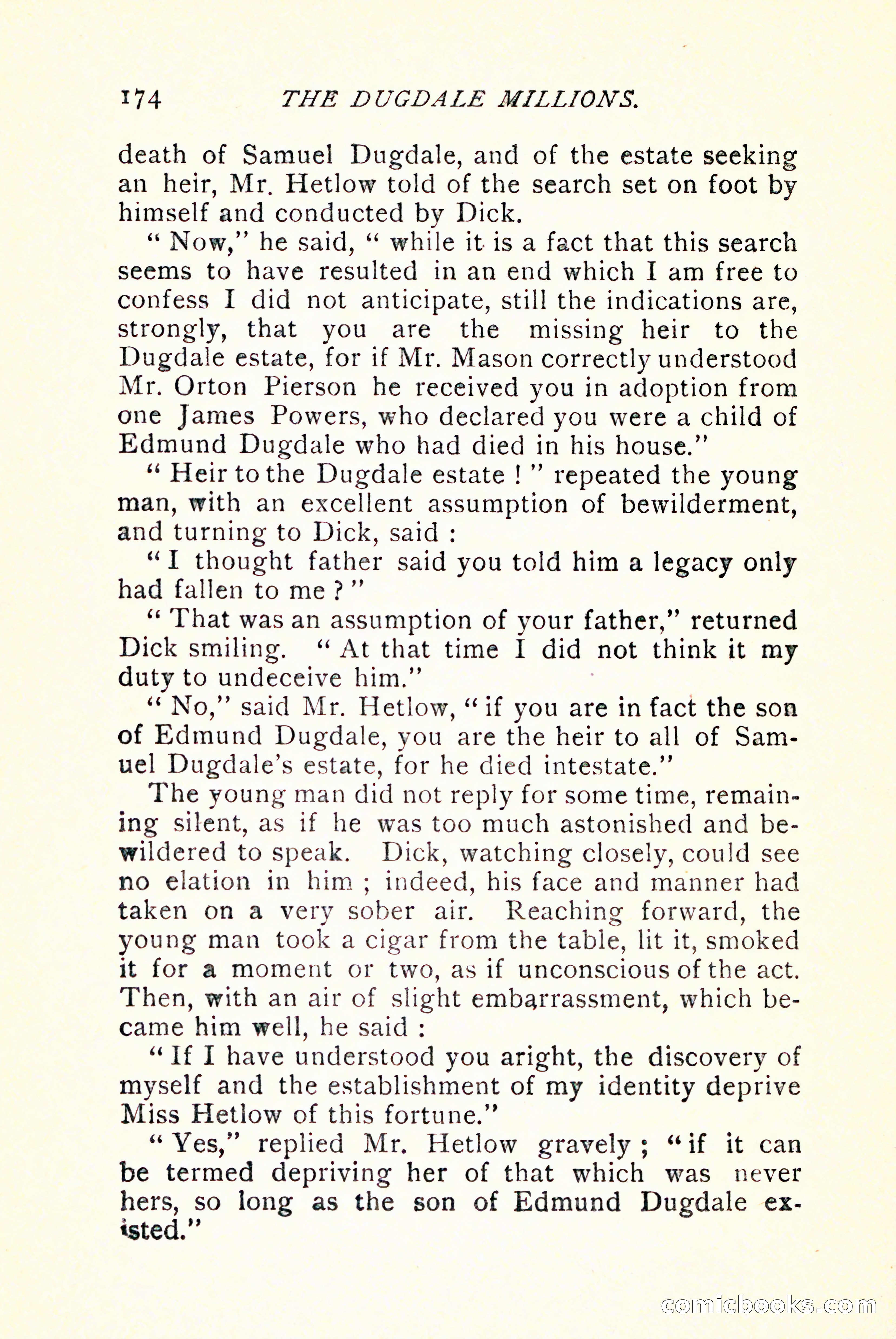 The Dugdale Millions — page 184 of 336