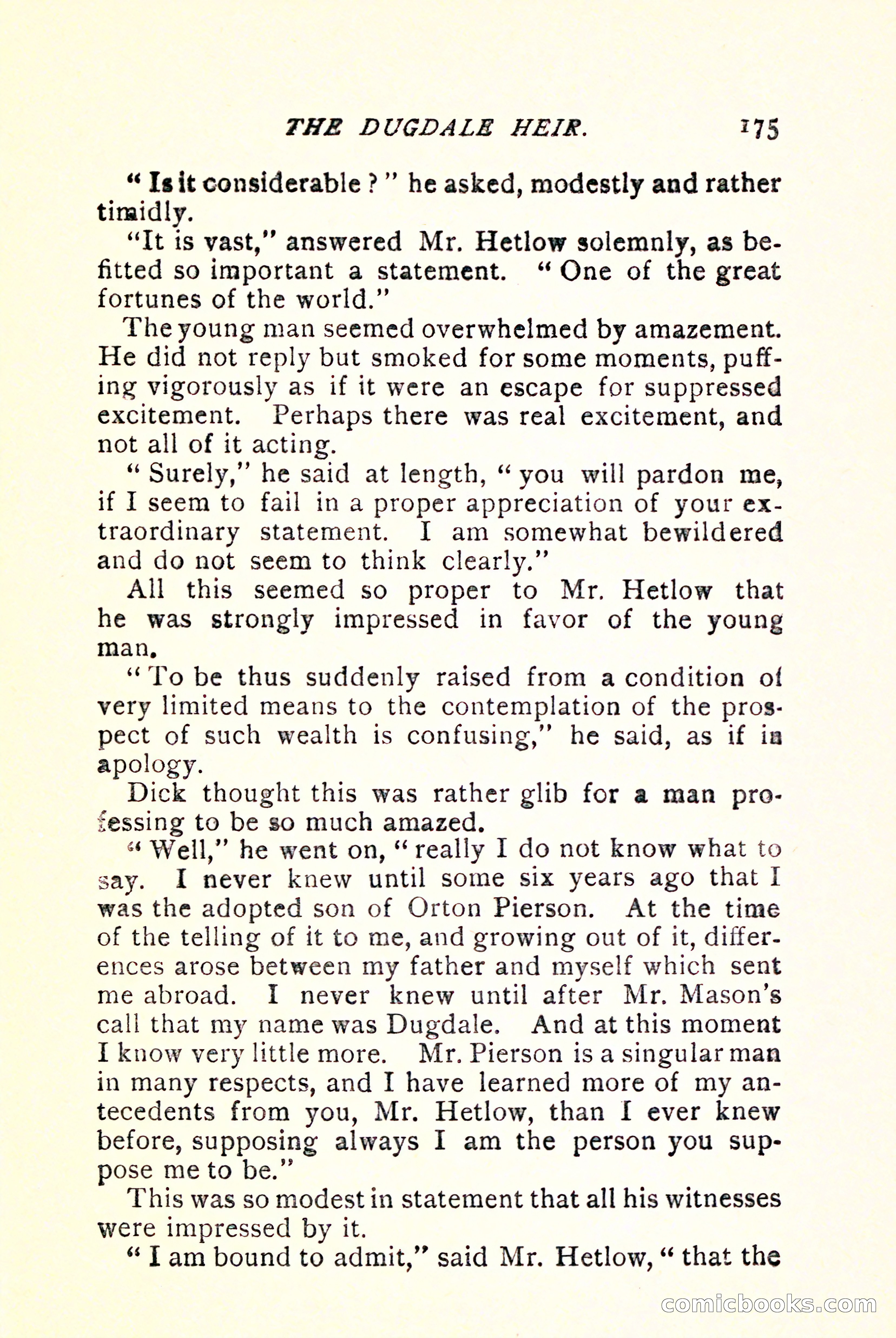 The Dugdale Millions — page 185 of 336