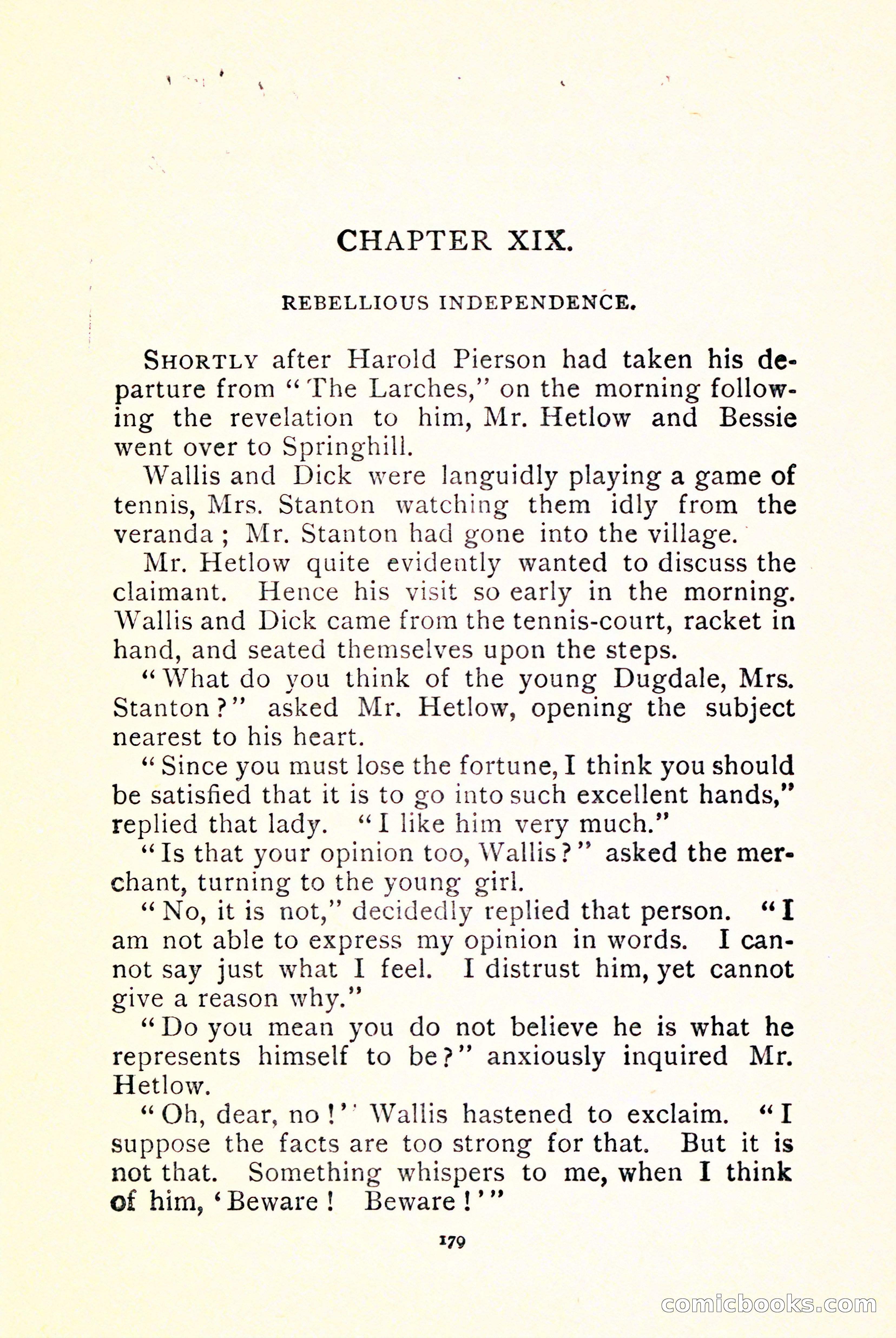 The Dugdale Millions — page 189 of 336