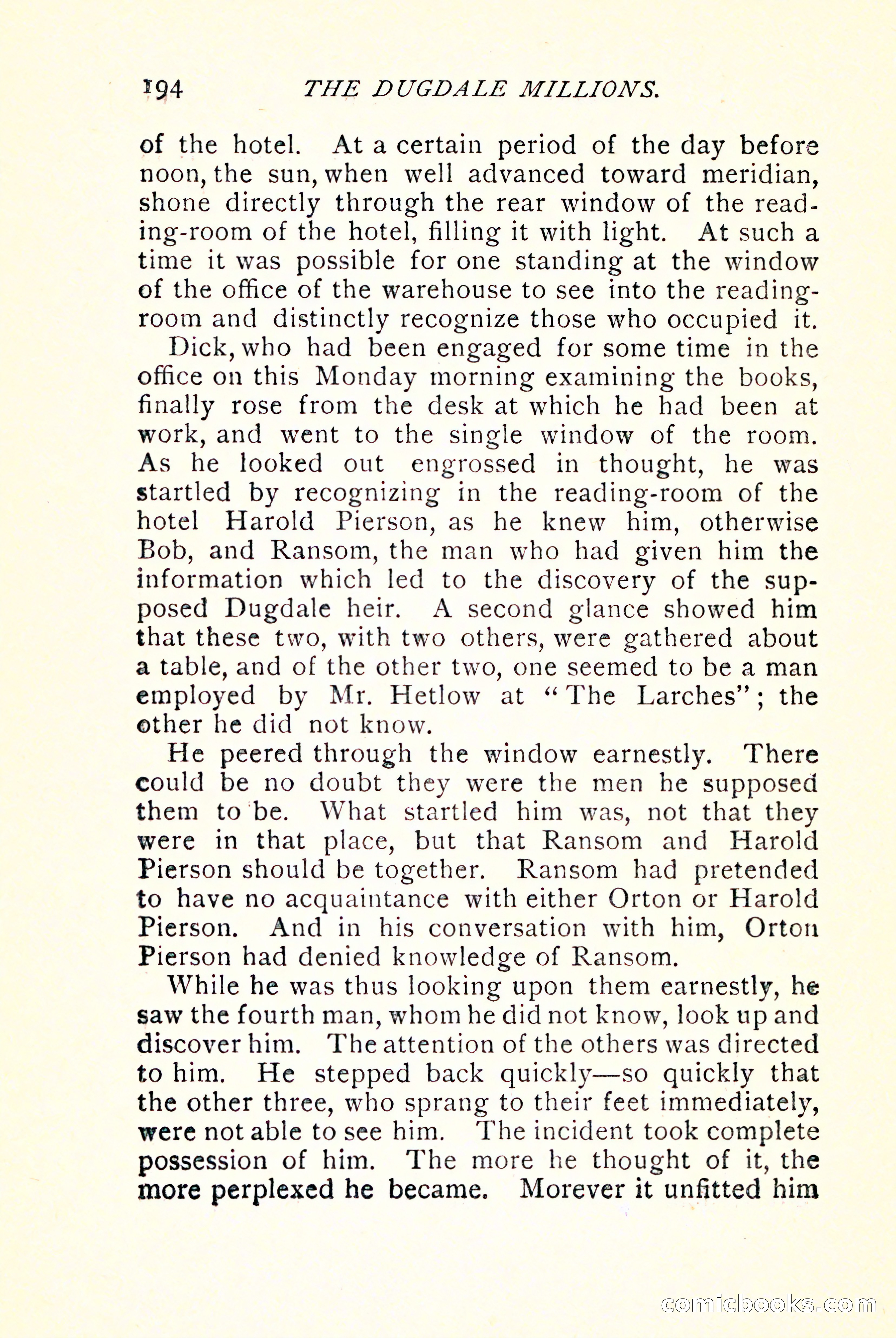 The Dugdale Millions — page 204 of 336