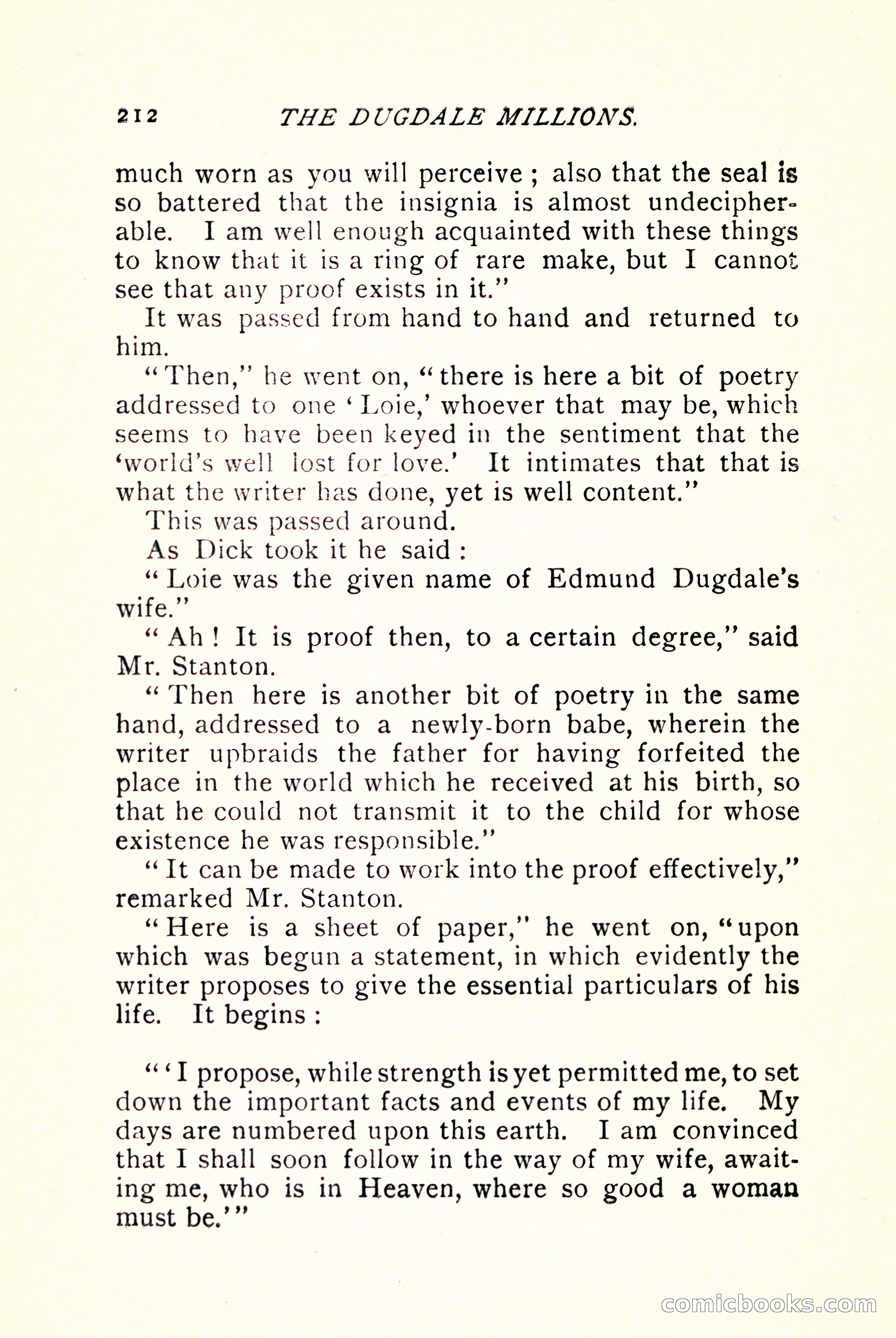 The Dugdale Millions — page 222 of 336