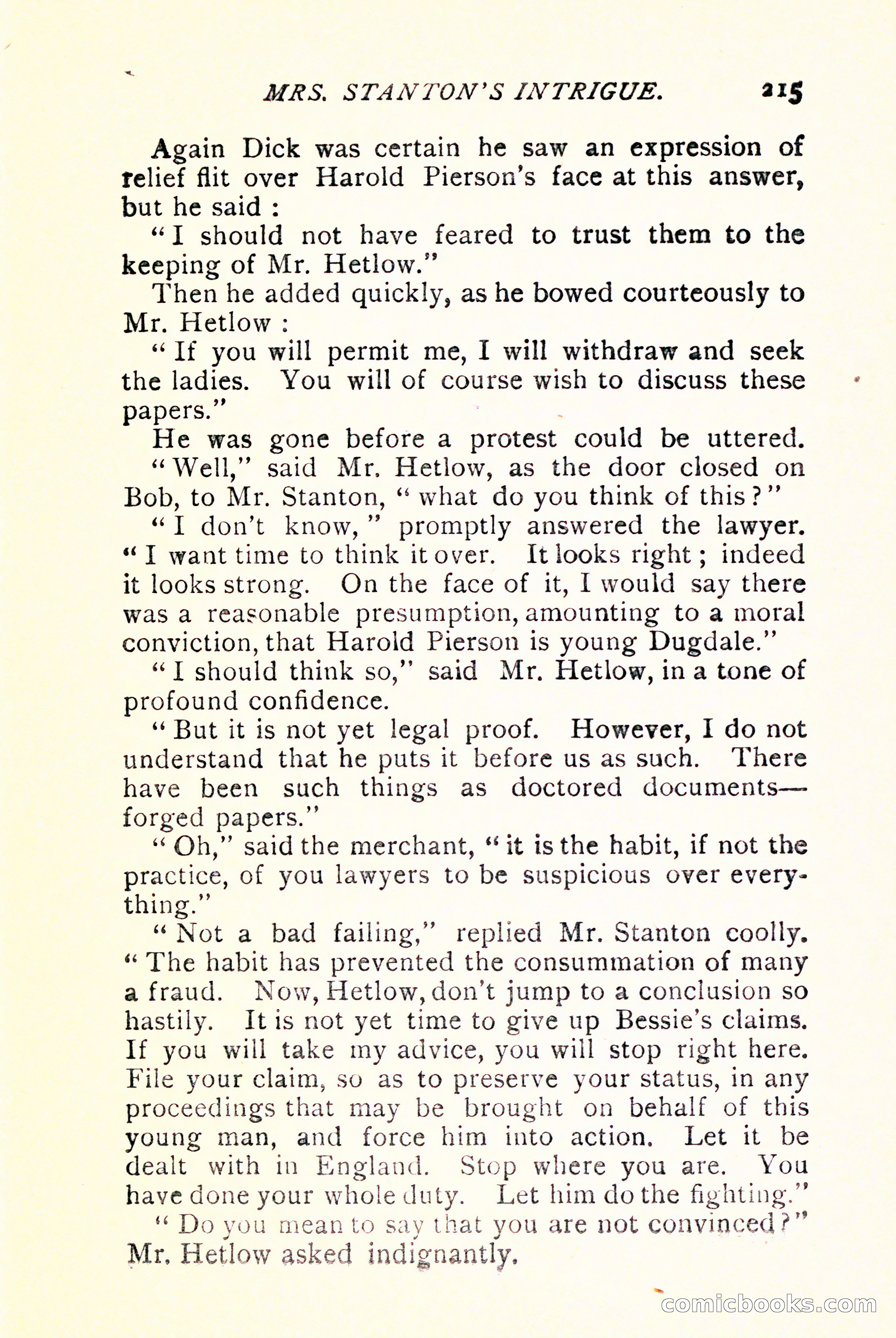 The Dugdale Millions — page 225 of 336