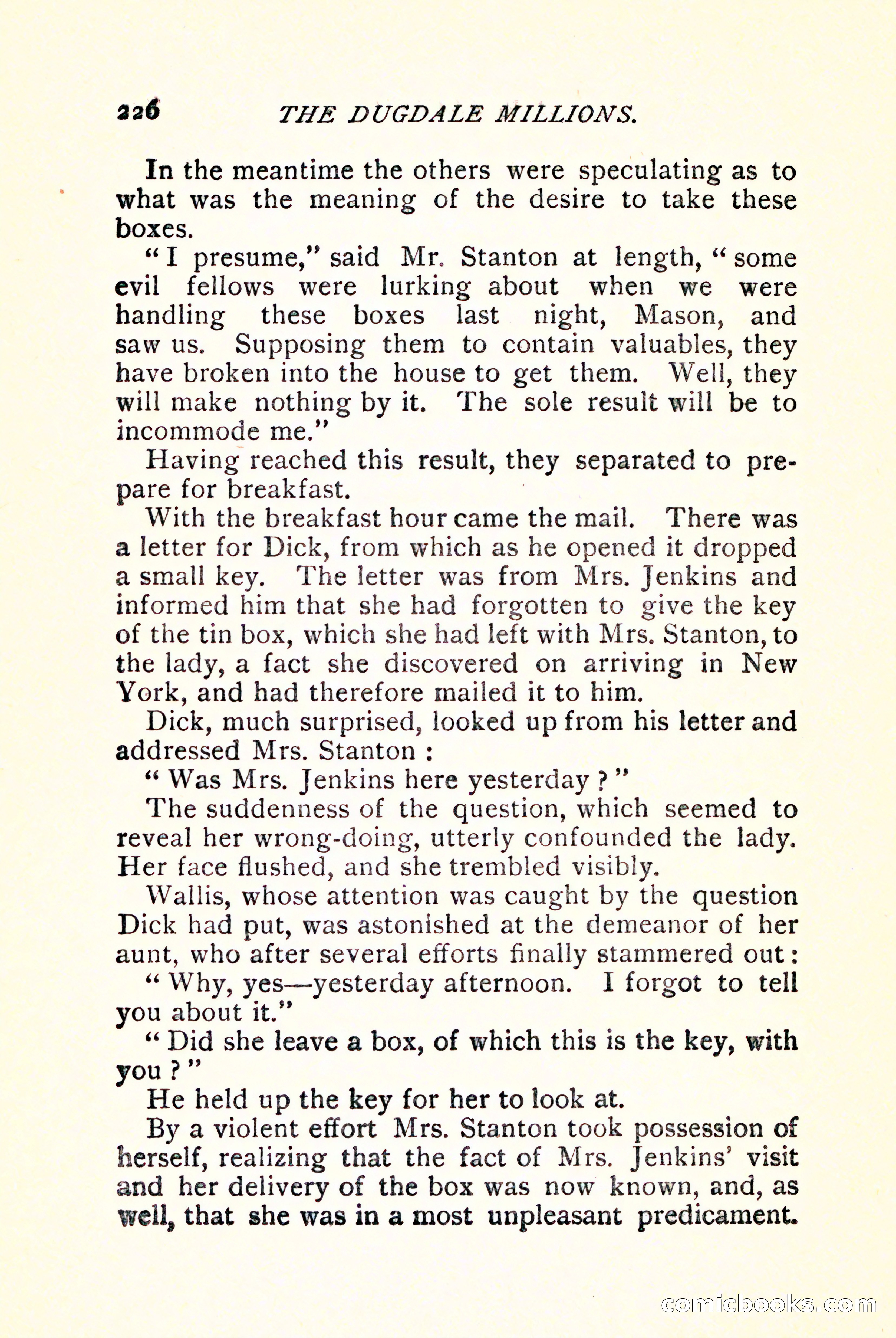 The Dugdale Millions — page 236 of 336