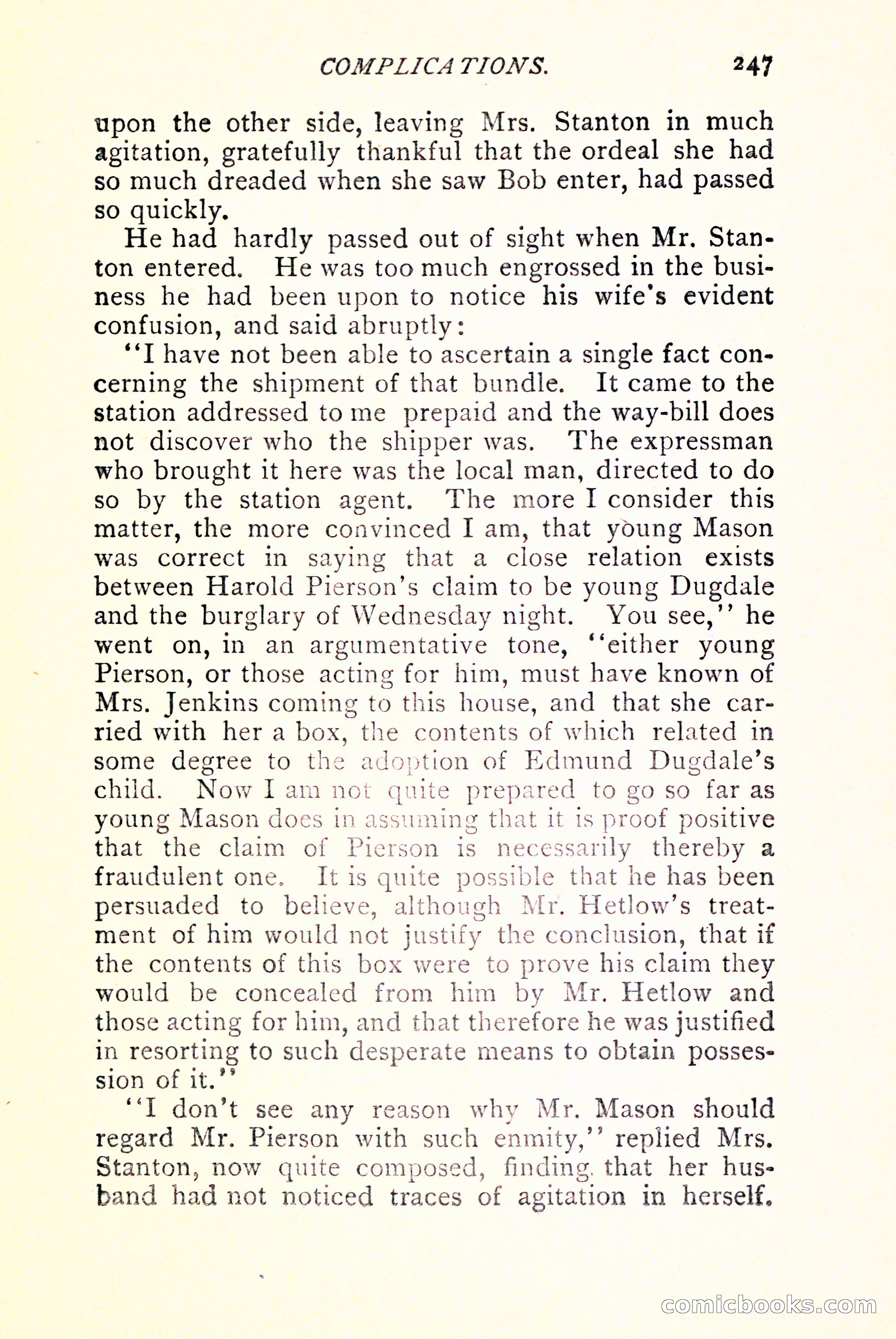 The Dugdale Millions — page 257 of 336