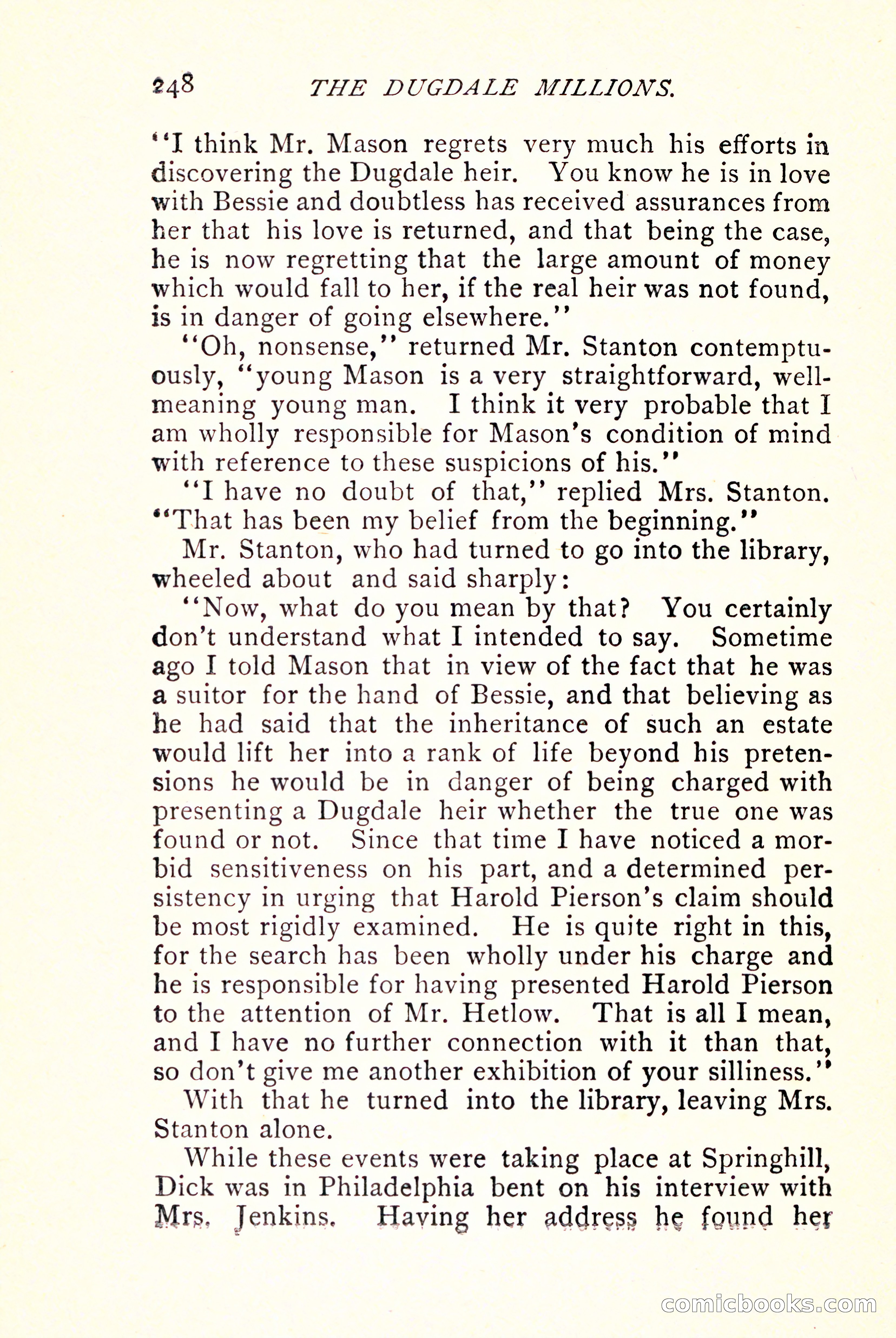 The Dugdale Millions — page 258 of 336