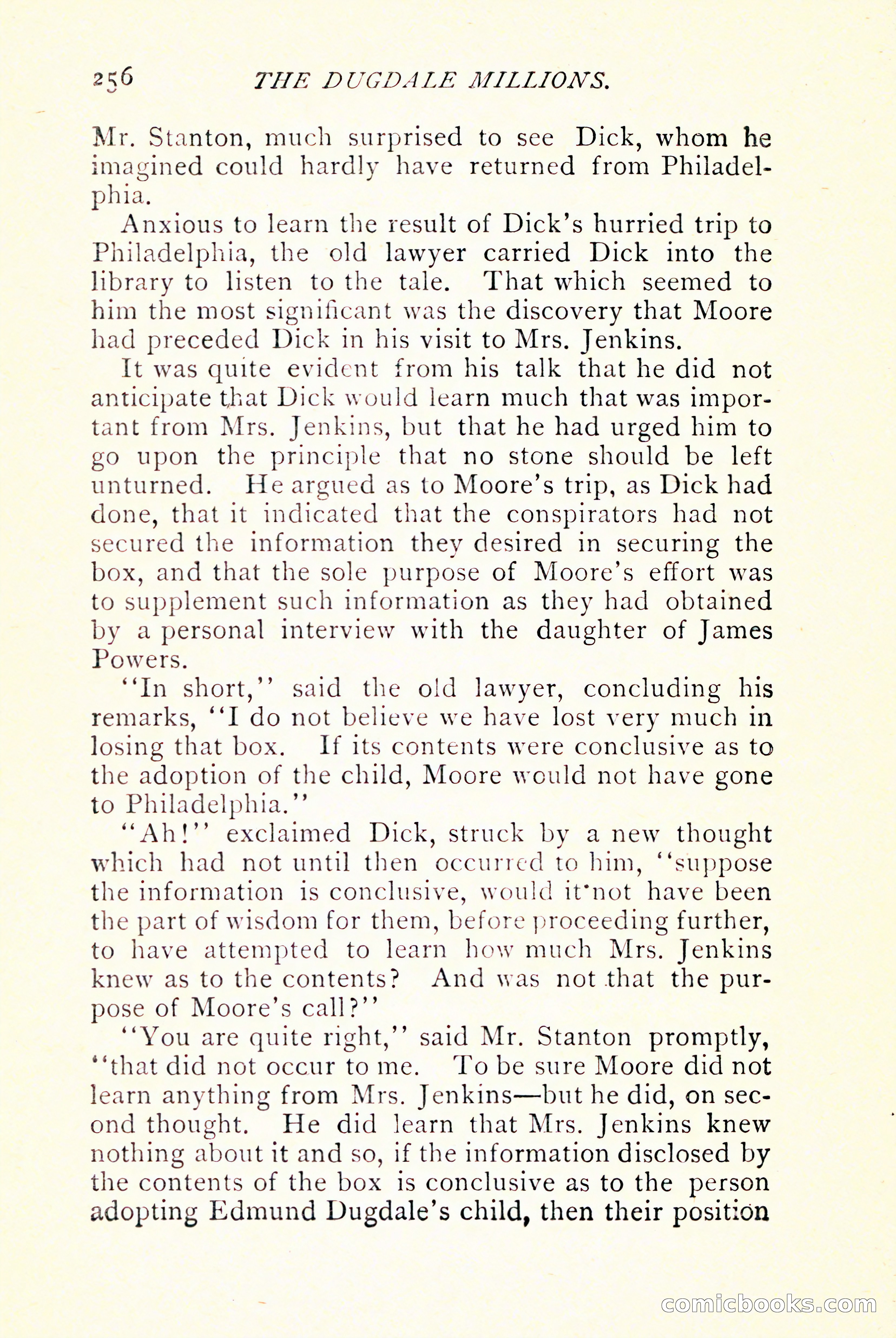 The Dugdale Millions — page 266 of 336
