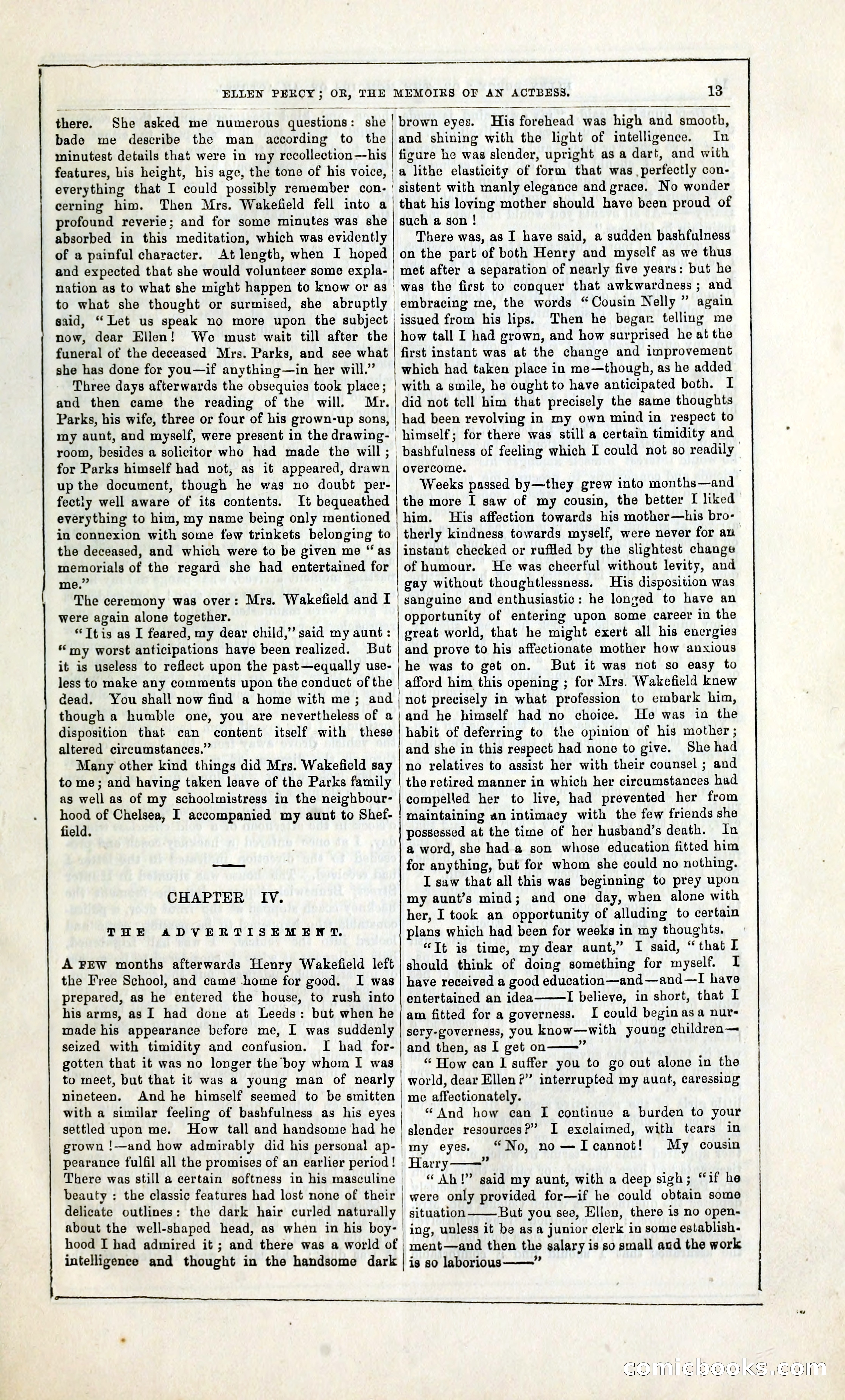 Ellen Percy; or, The Memoirs of an Actress — page 26 of 399