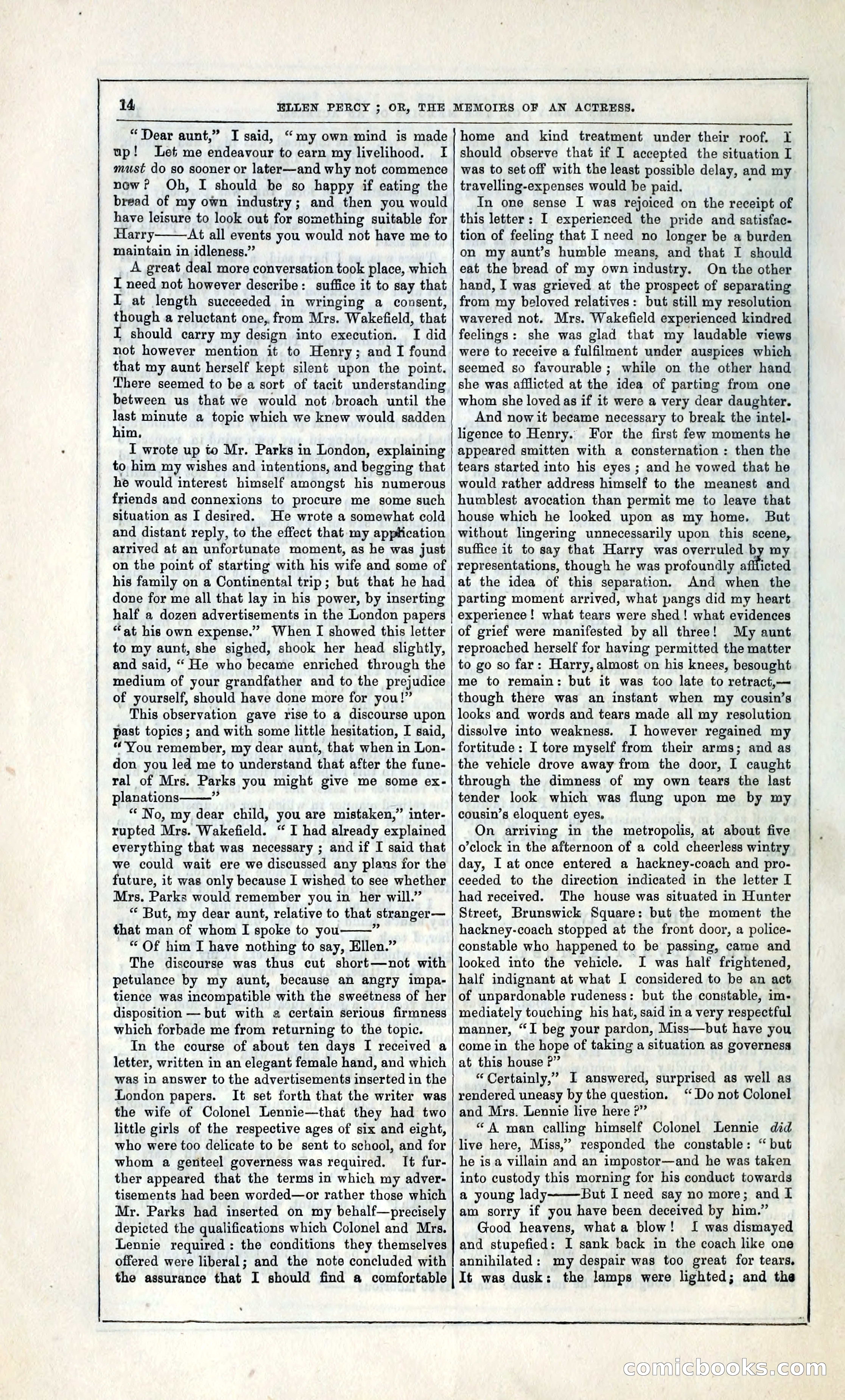 Ellen Percy; or, The Memoirs of an Actress — page 27 of 399