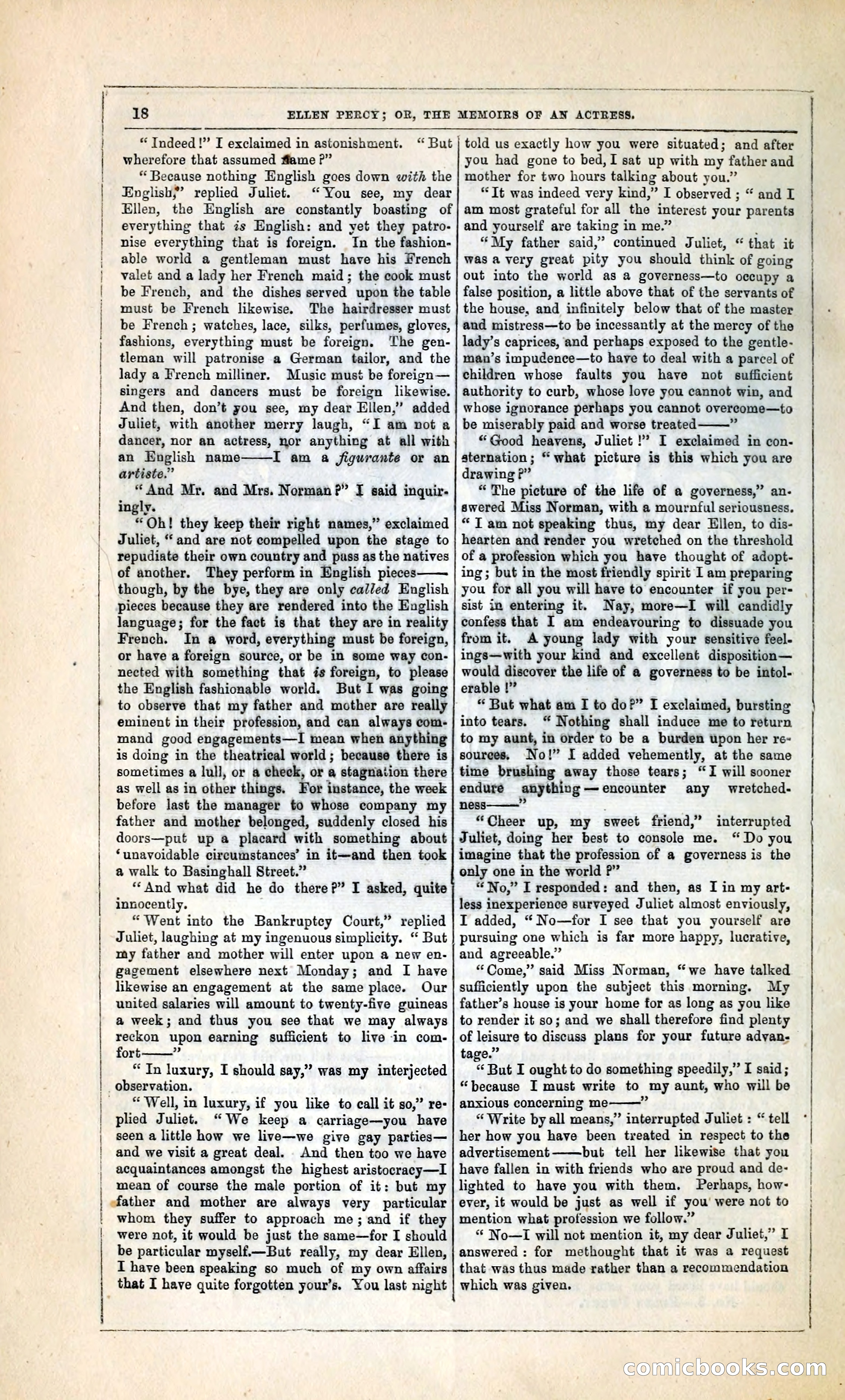 Ellen Percy; or, The Memoirs of an Actress — page 31 of 399