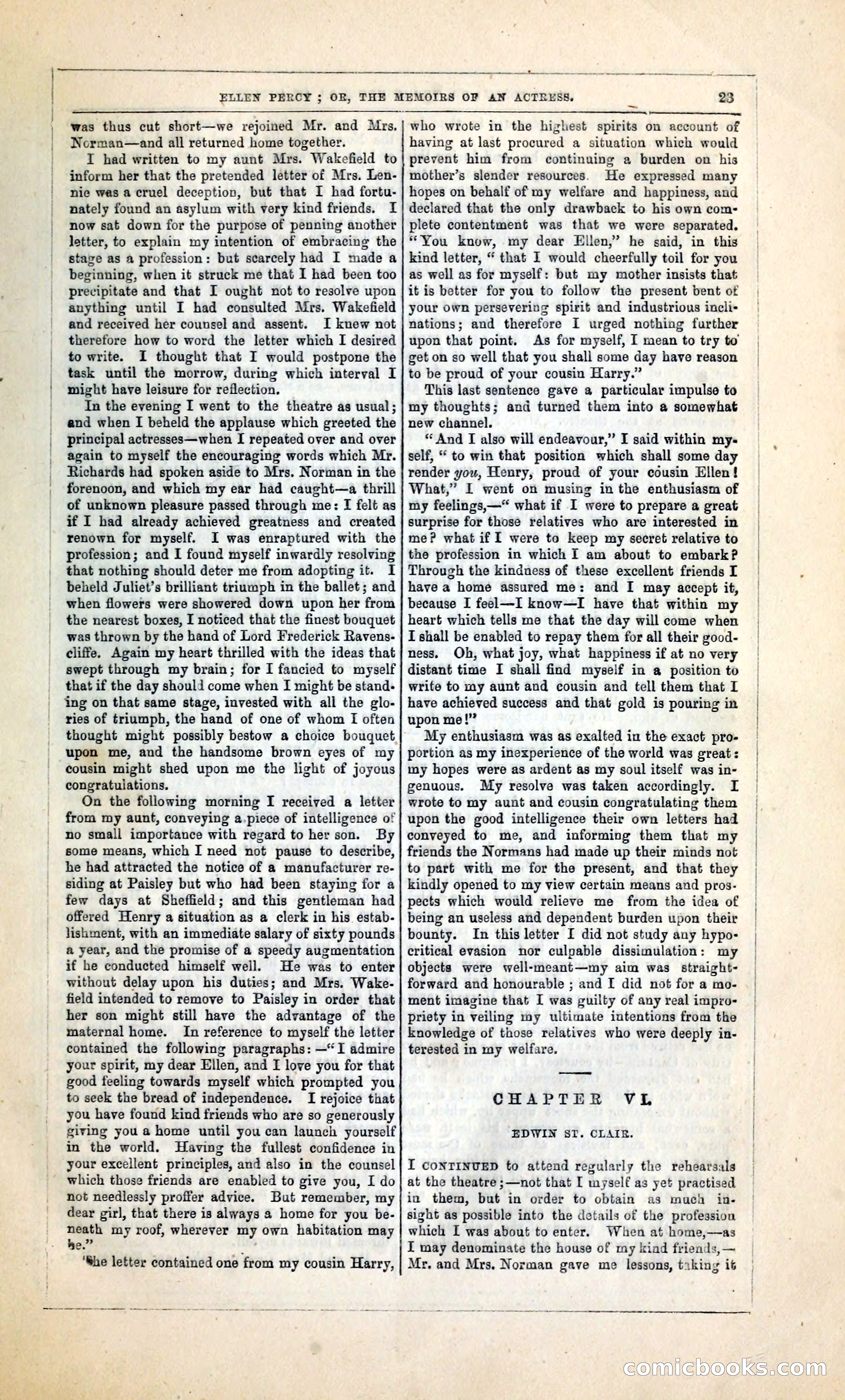Ellen Percy; or, The Memoirs of an Actress — page 36 of 399