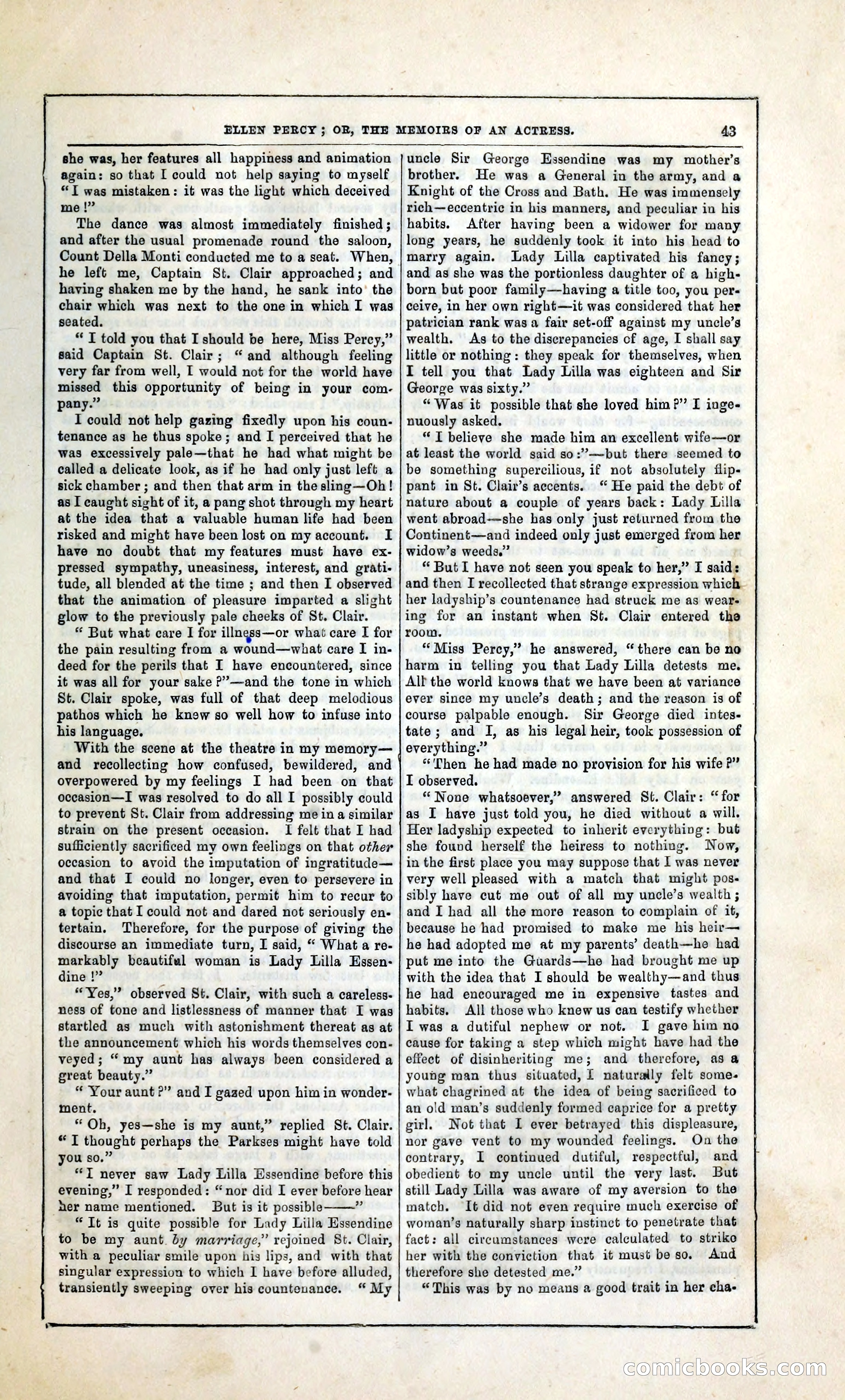 Ellen Percy; or, The Memoirs of an Actress — page 56 of 399