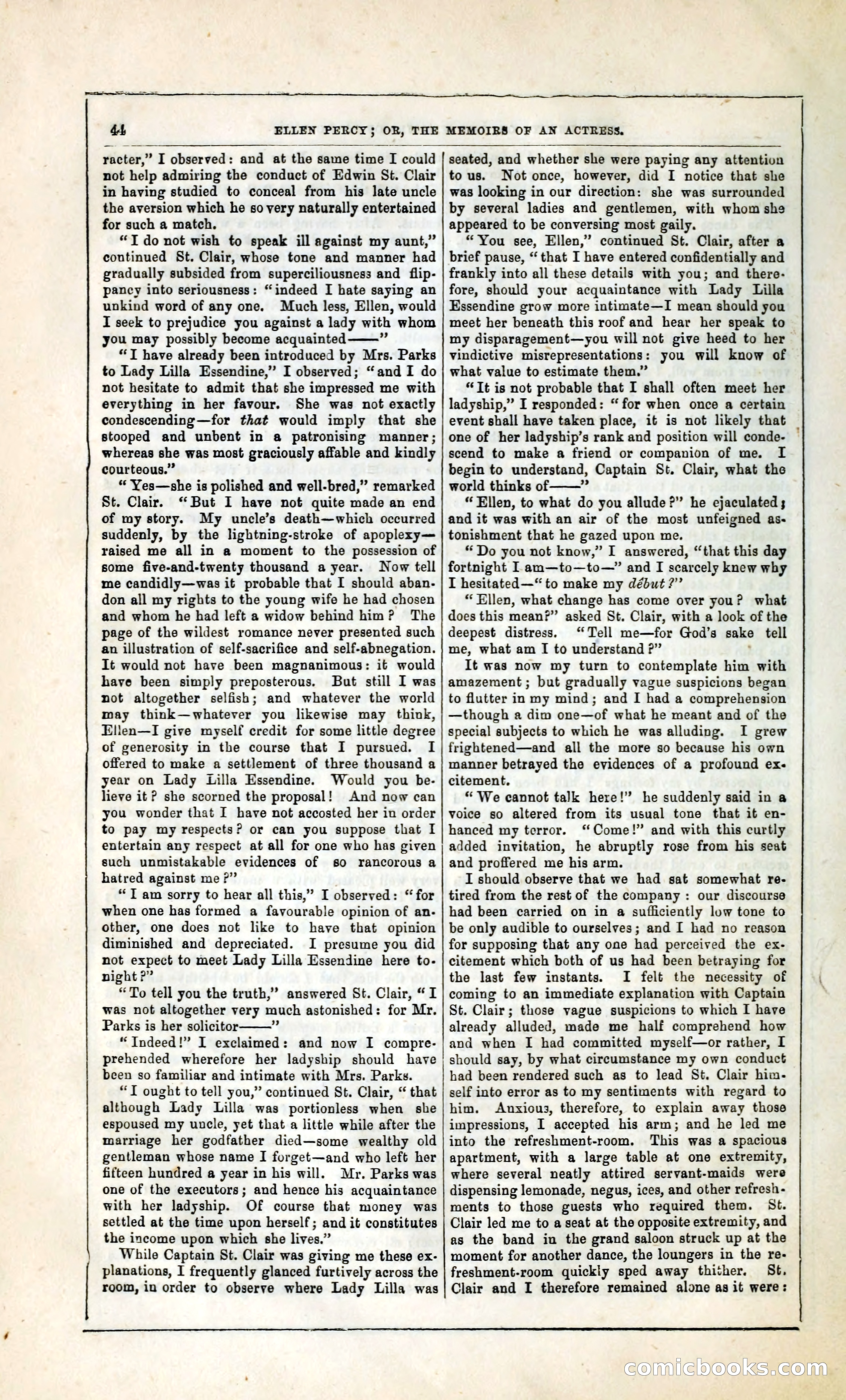 Ellen Percy; or, The Memoirs of an Actress — page 57 of 399