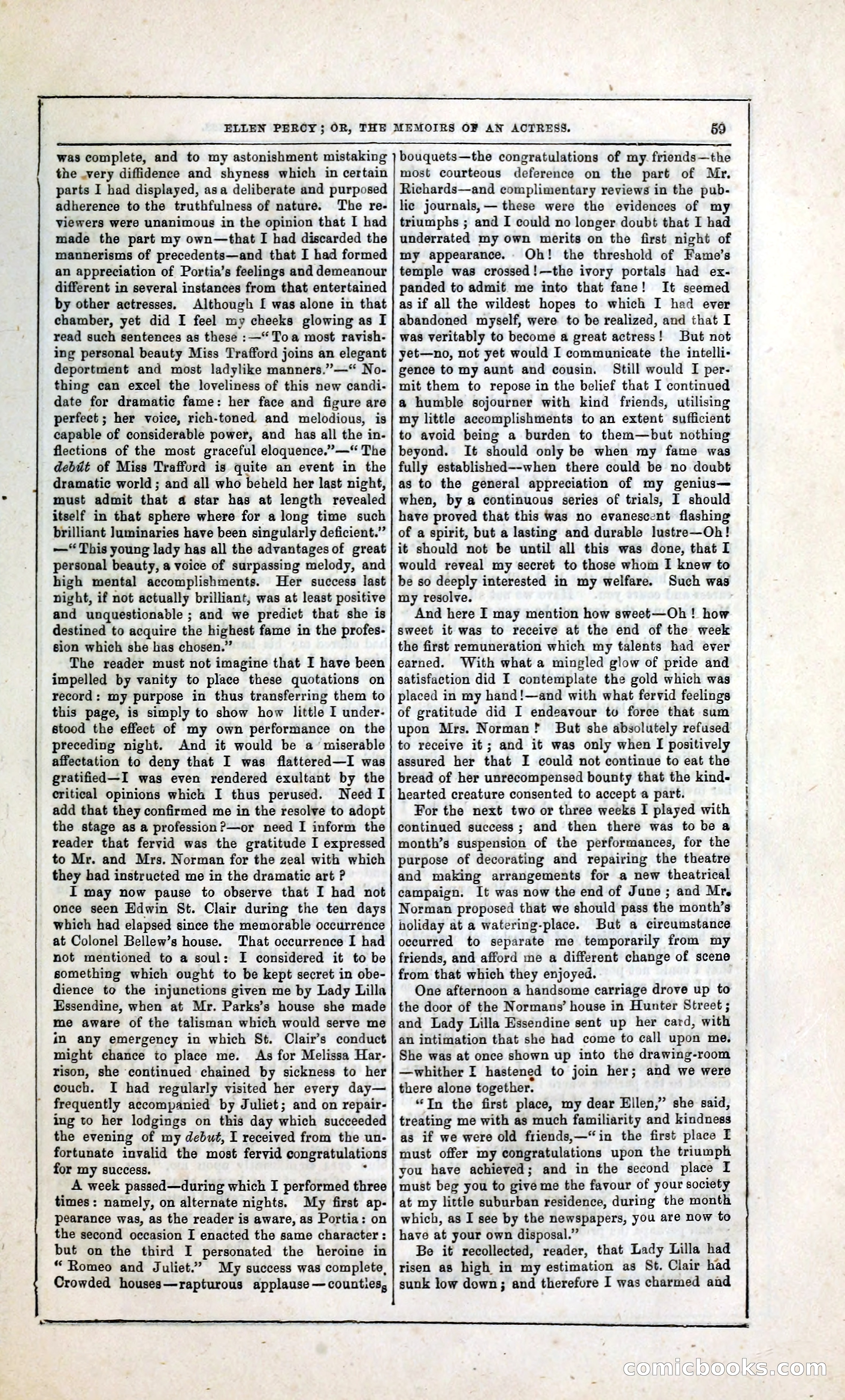 Ellen Percy; or, The Memoirs of an Actress — page 72 of 399