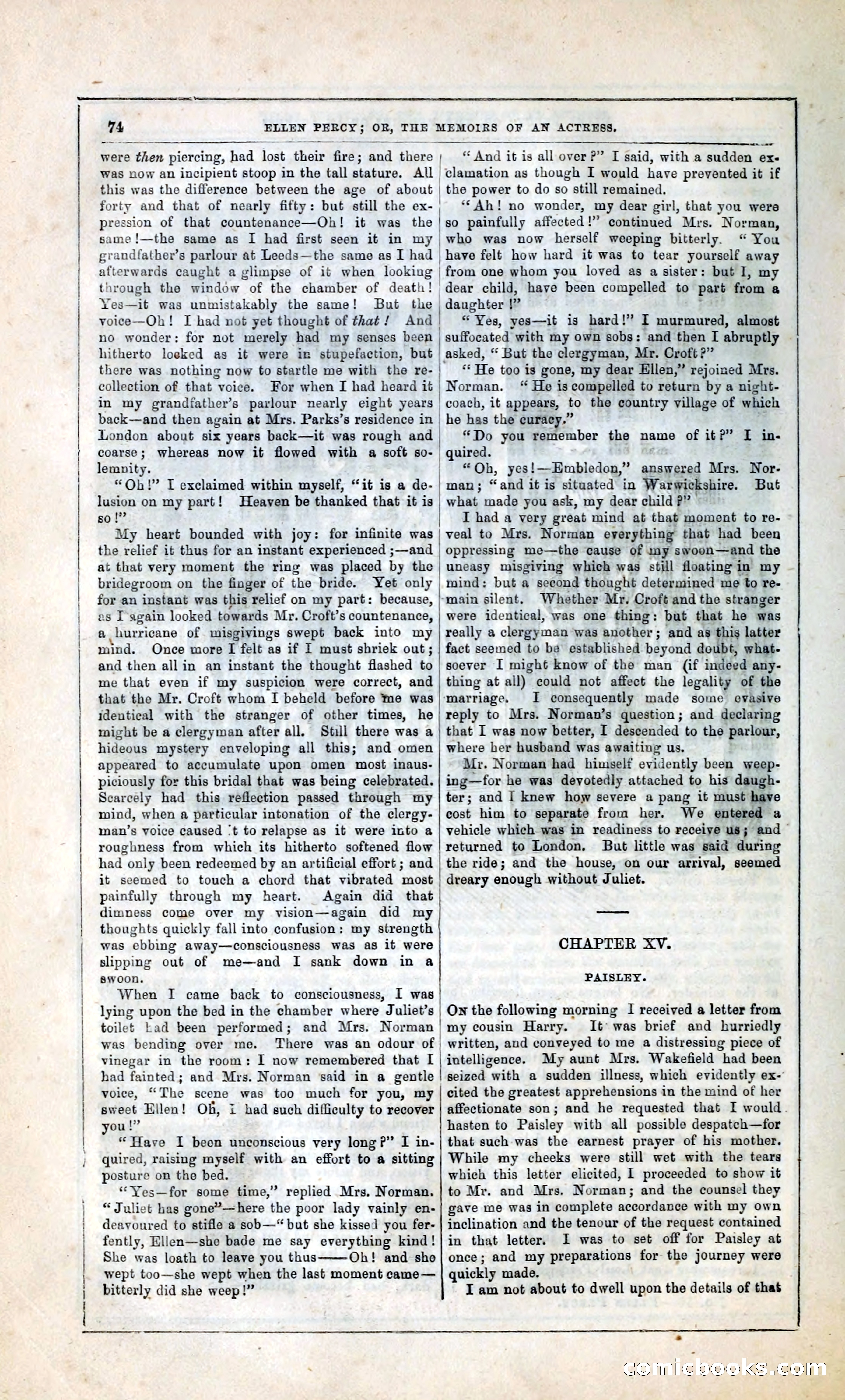 Ellen Percy; or, The Memoirs of an Actress — page 87 of 399