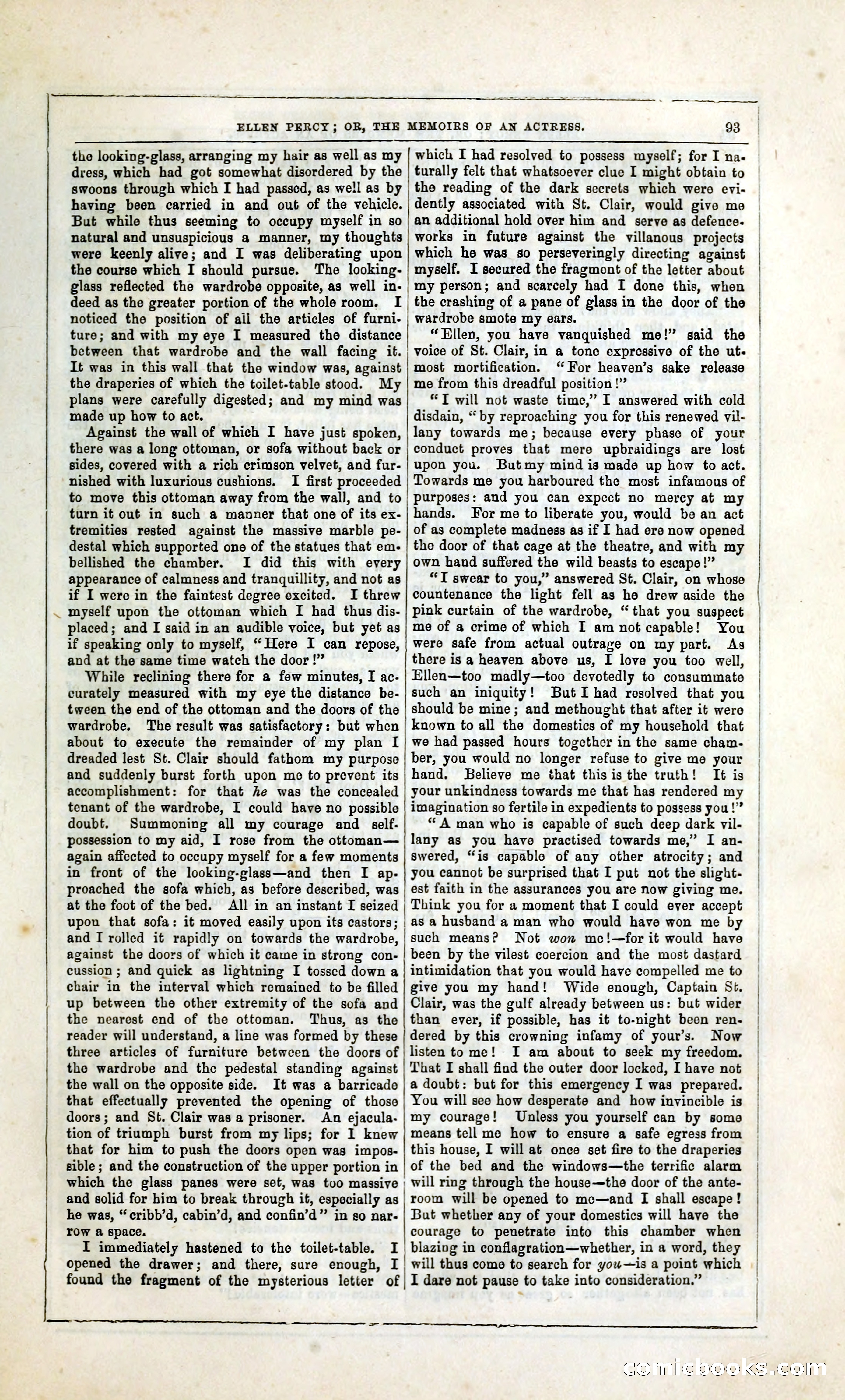 Ellen Percy; or, The Memoirs of an Actress — page 106 of 399
