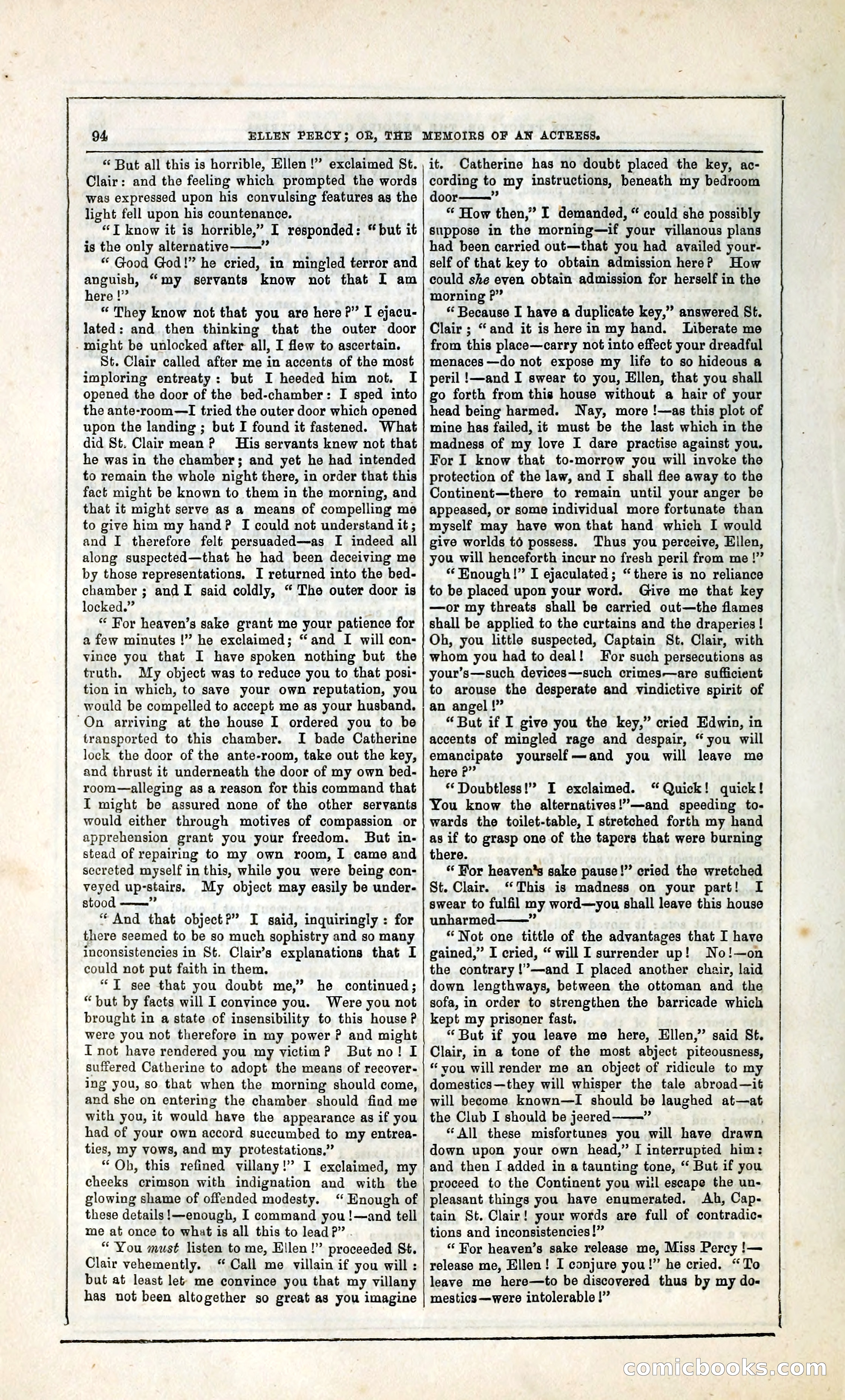 Ellen Percy; or, The Memoirs of an Actress — page 107 of 399