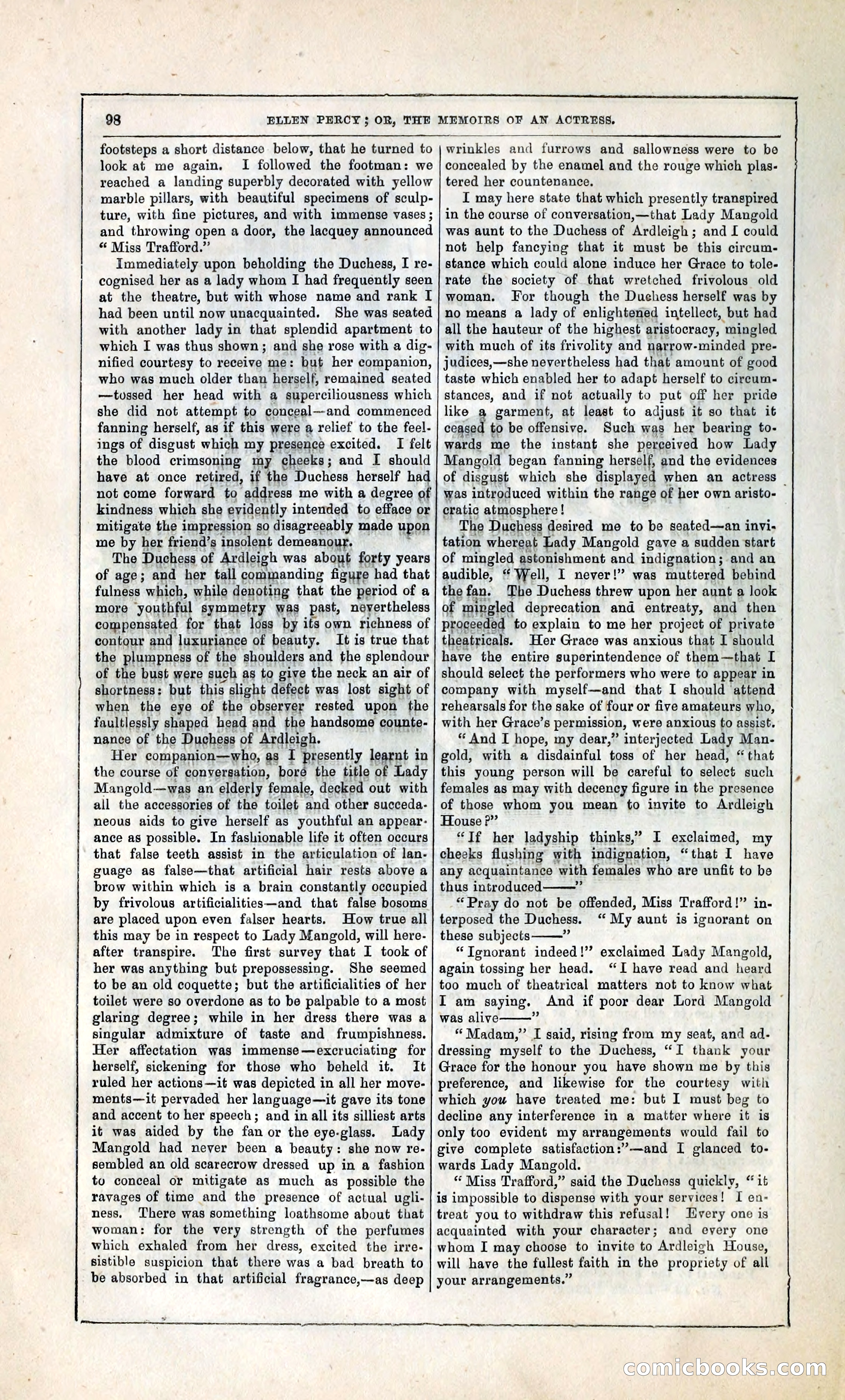 Ellen Percy; or, The Memoirs of an Actress — page 111 of 399
