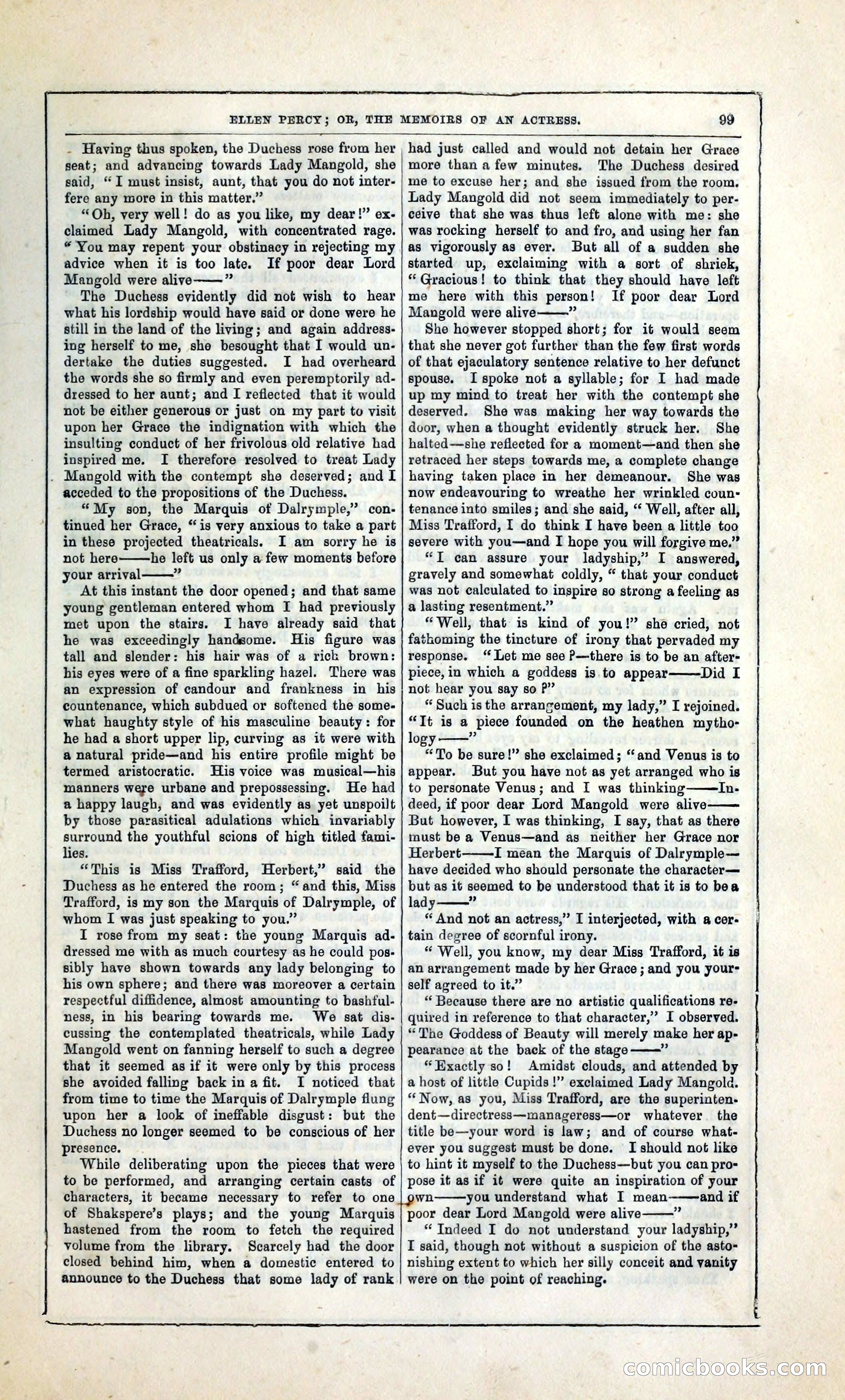 Ellen Percy; or, The Memoirs of an Actress — page 112 of 399