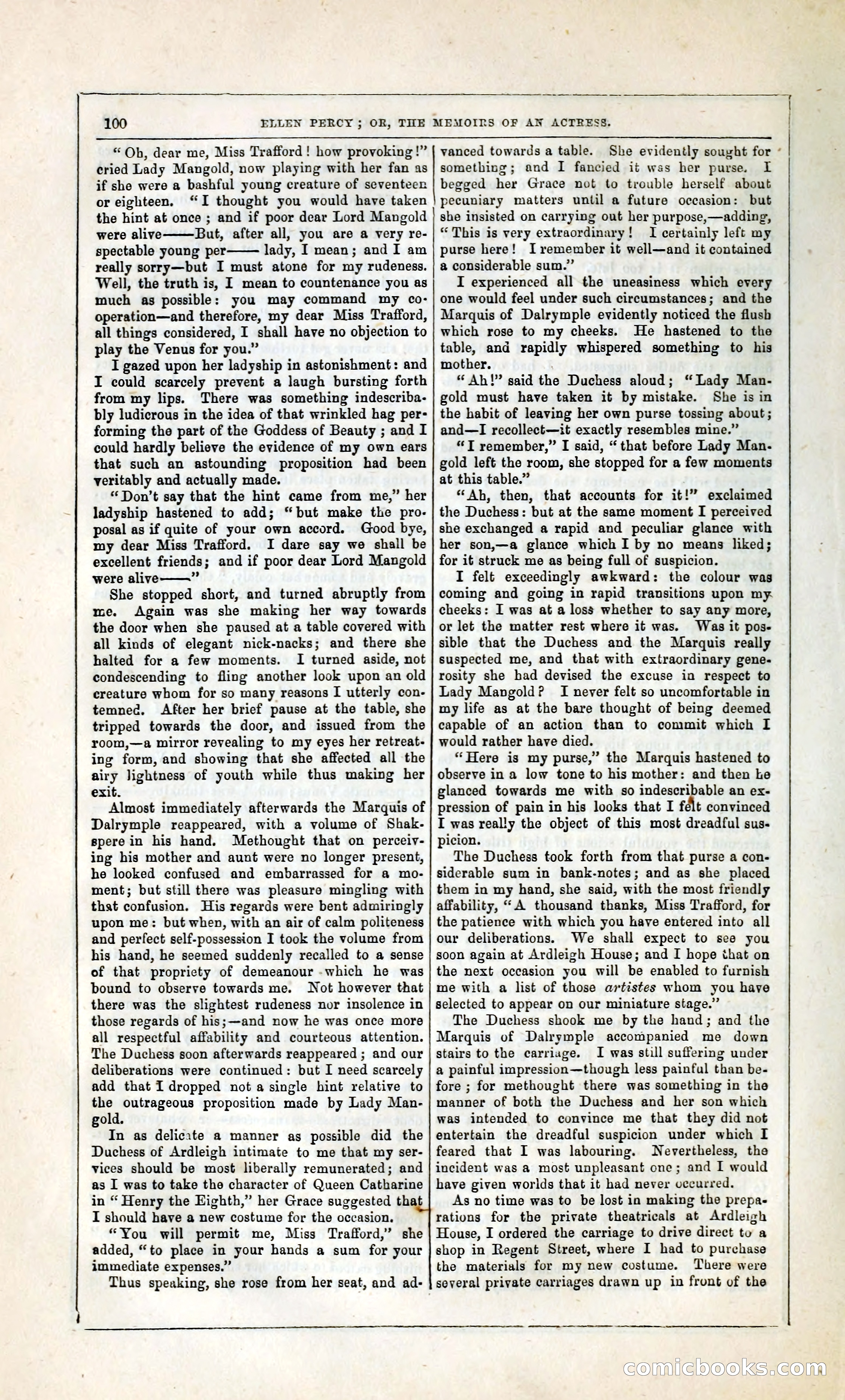 Ellen Percy; or, The Memoirs of an Actress — page 113 of 399