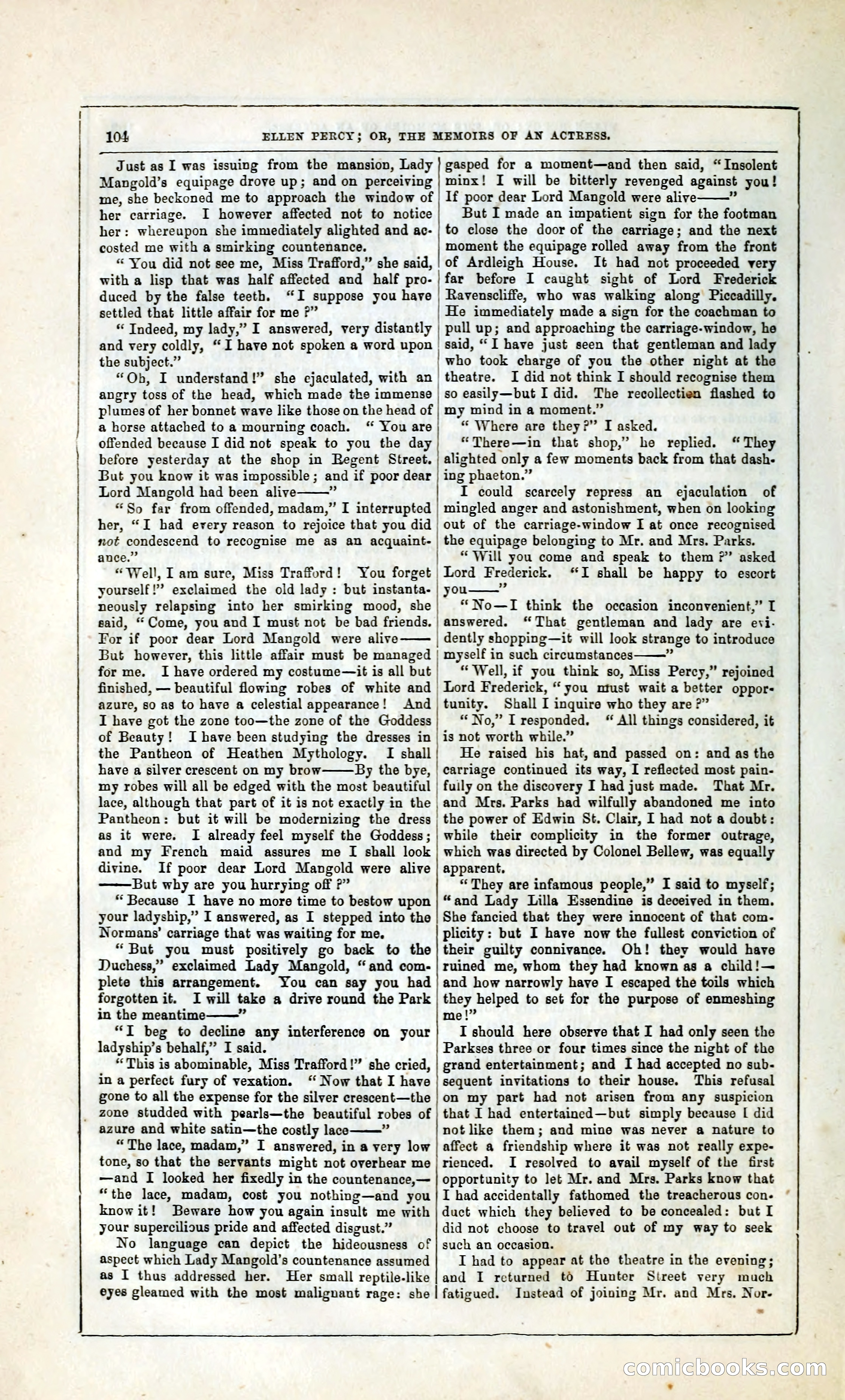 Ellen Percy; or, The Memoirs of an Actress — page 117 of 399