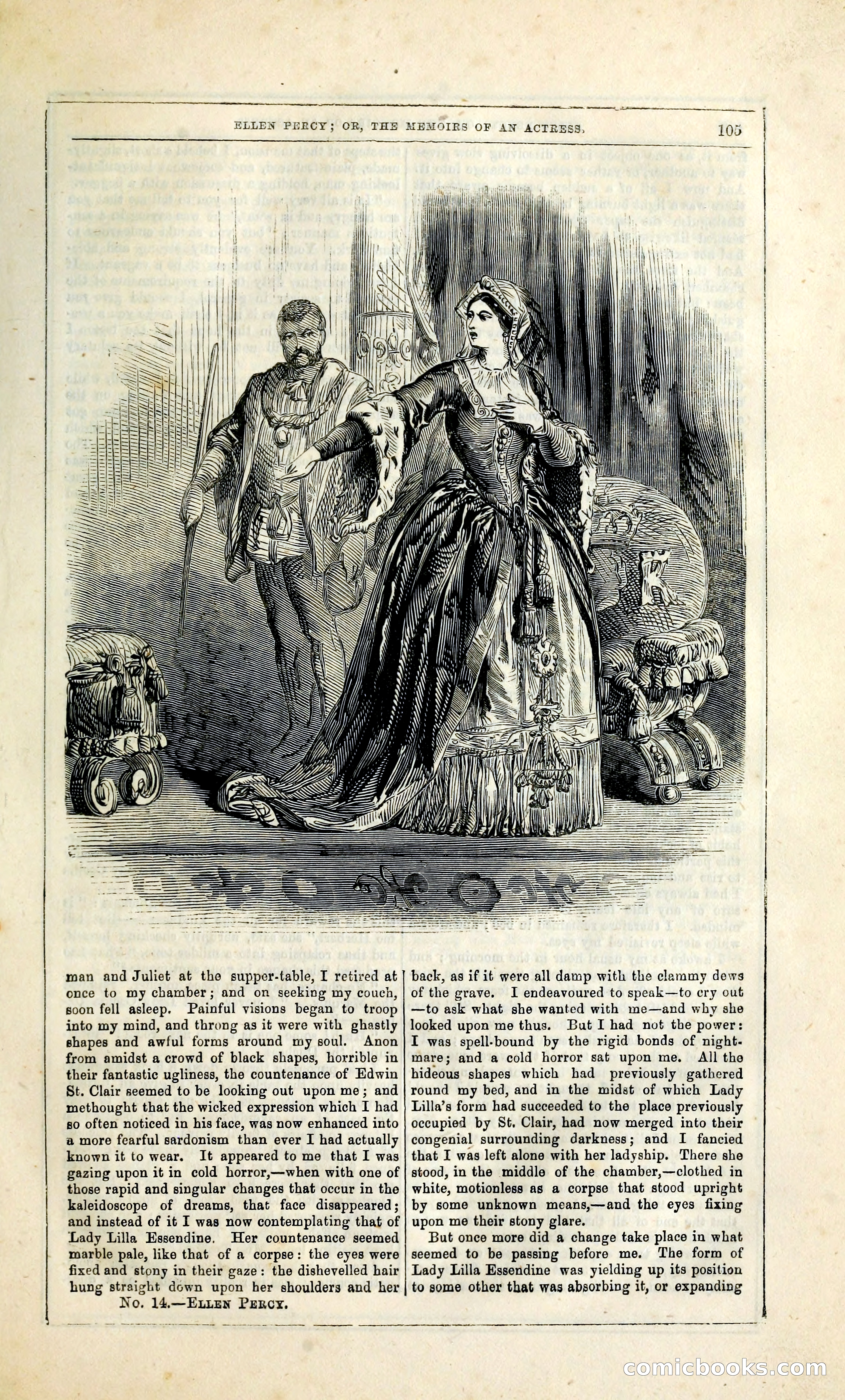Ellen Percy; or, The Memoirs of an Actress — page 118 of 399